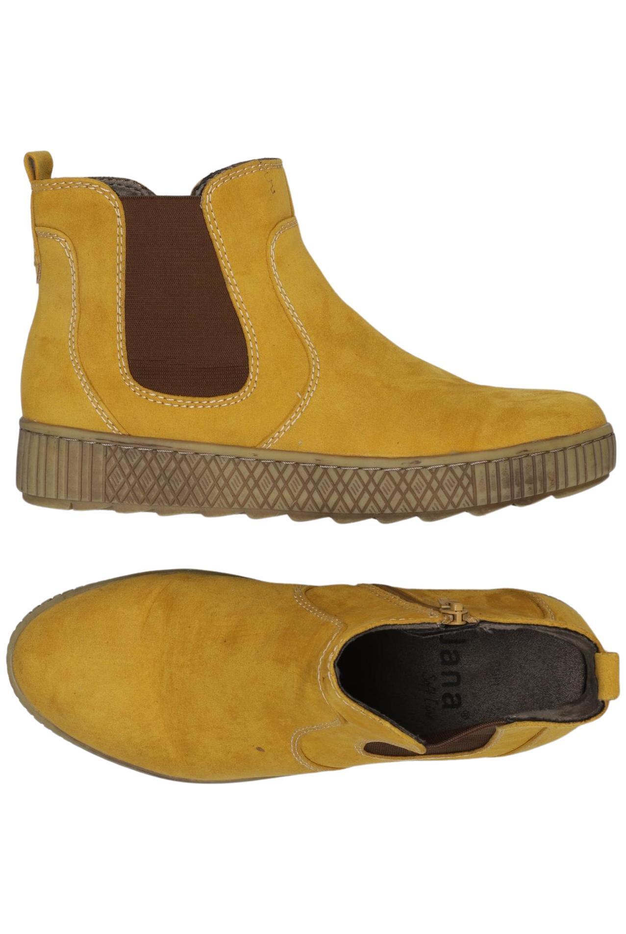 

Jana Damen Stiefelette, gelb, Gr. 39