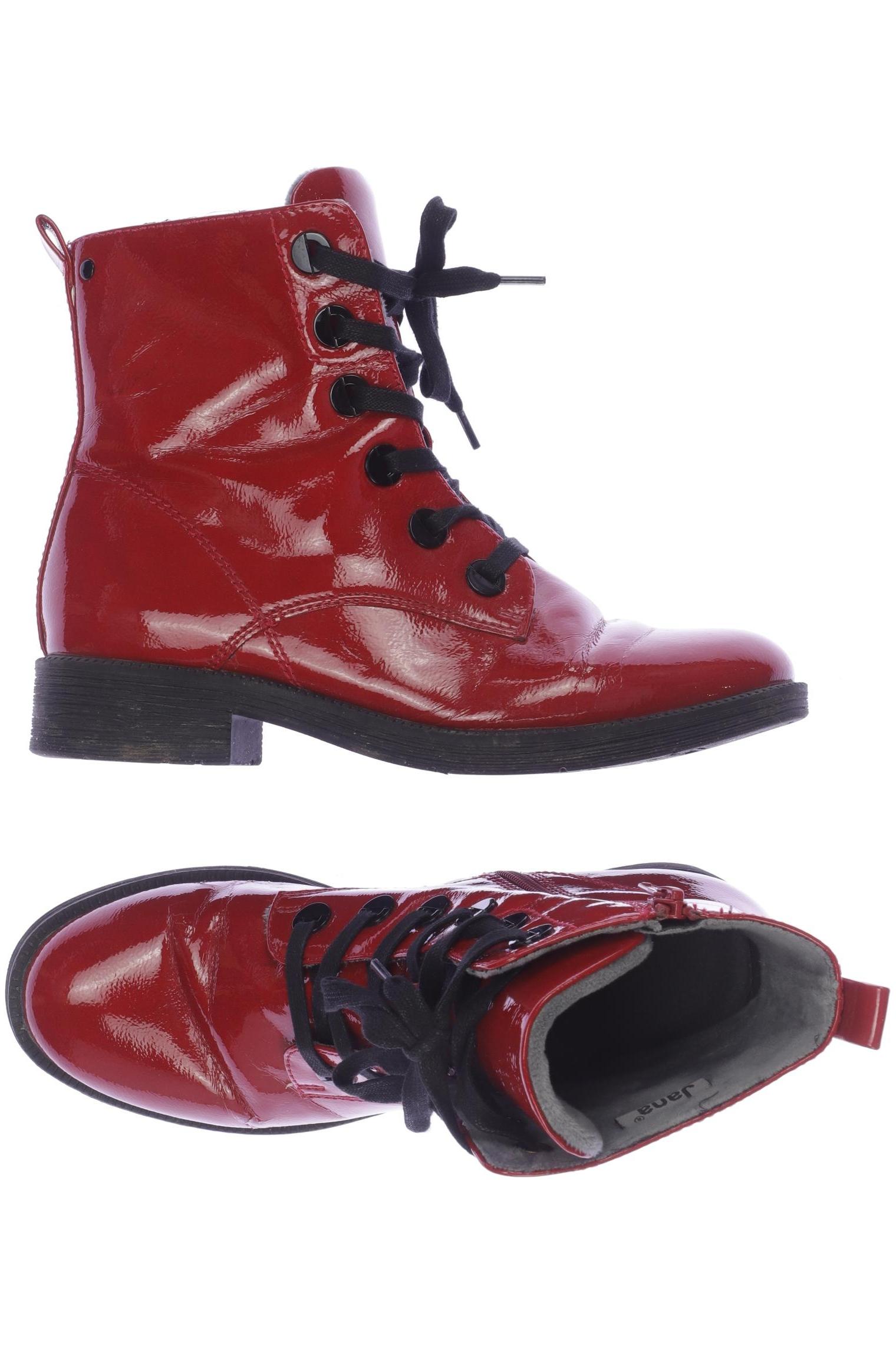 

Jana Damen Stiefelette, rot, Gr. 39