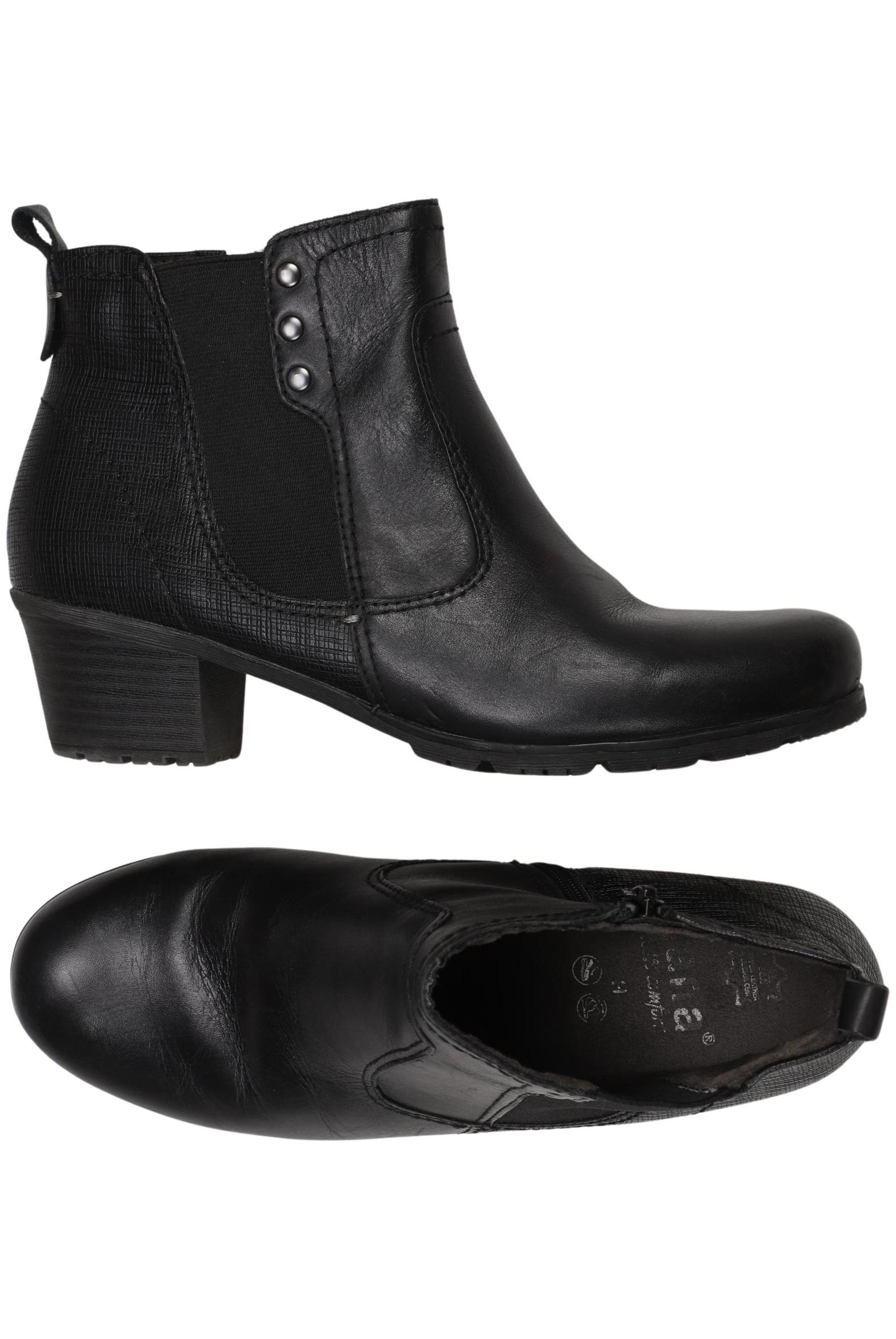 

Jana Damen Stiefelette, schwarz, Gr. 38.5