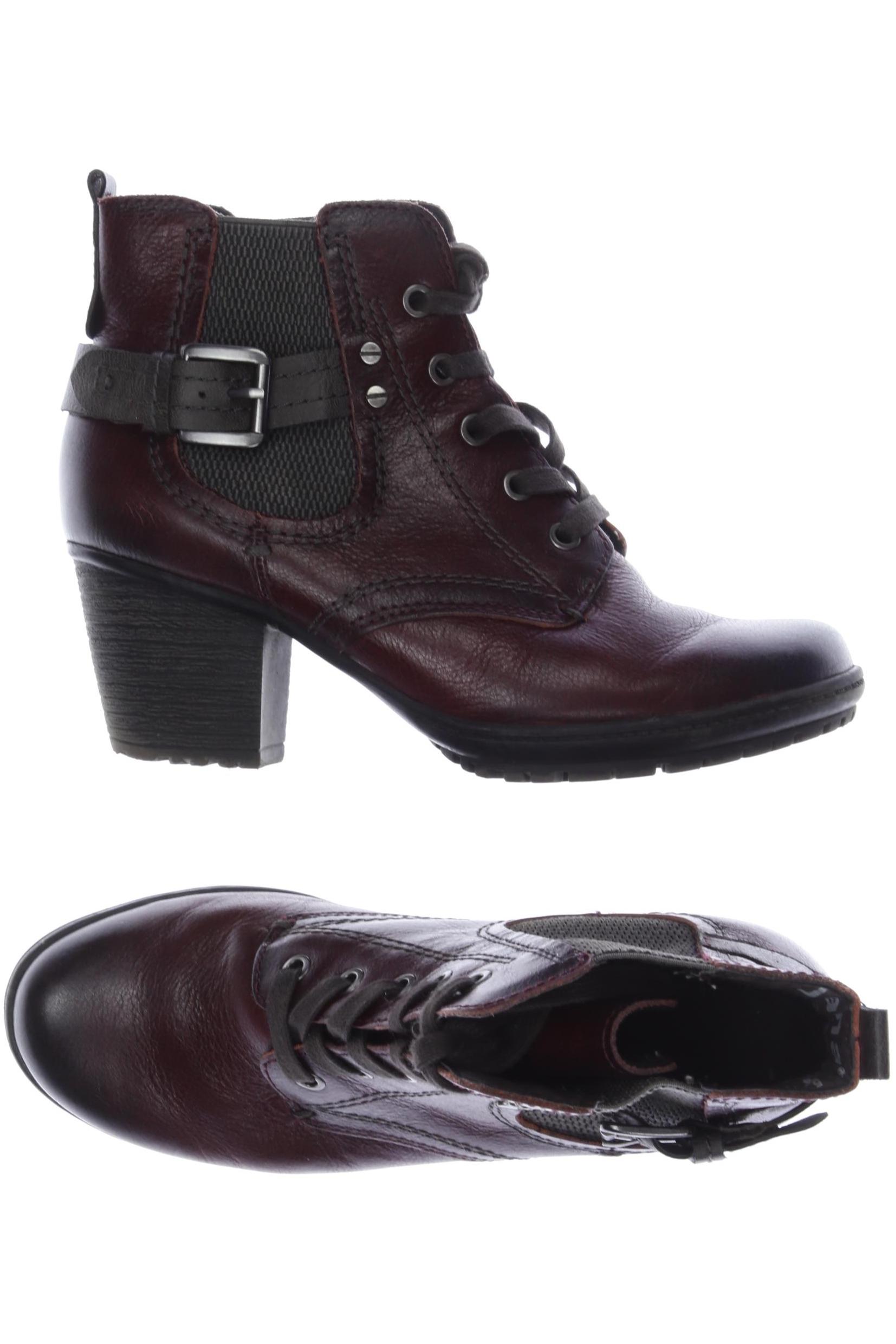

Jana Damen Stiefelette, bordeaux, Gr. 38