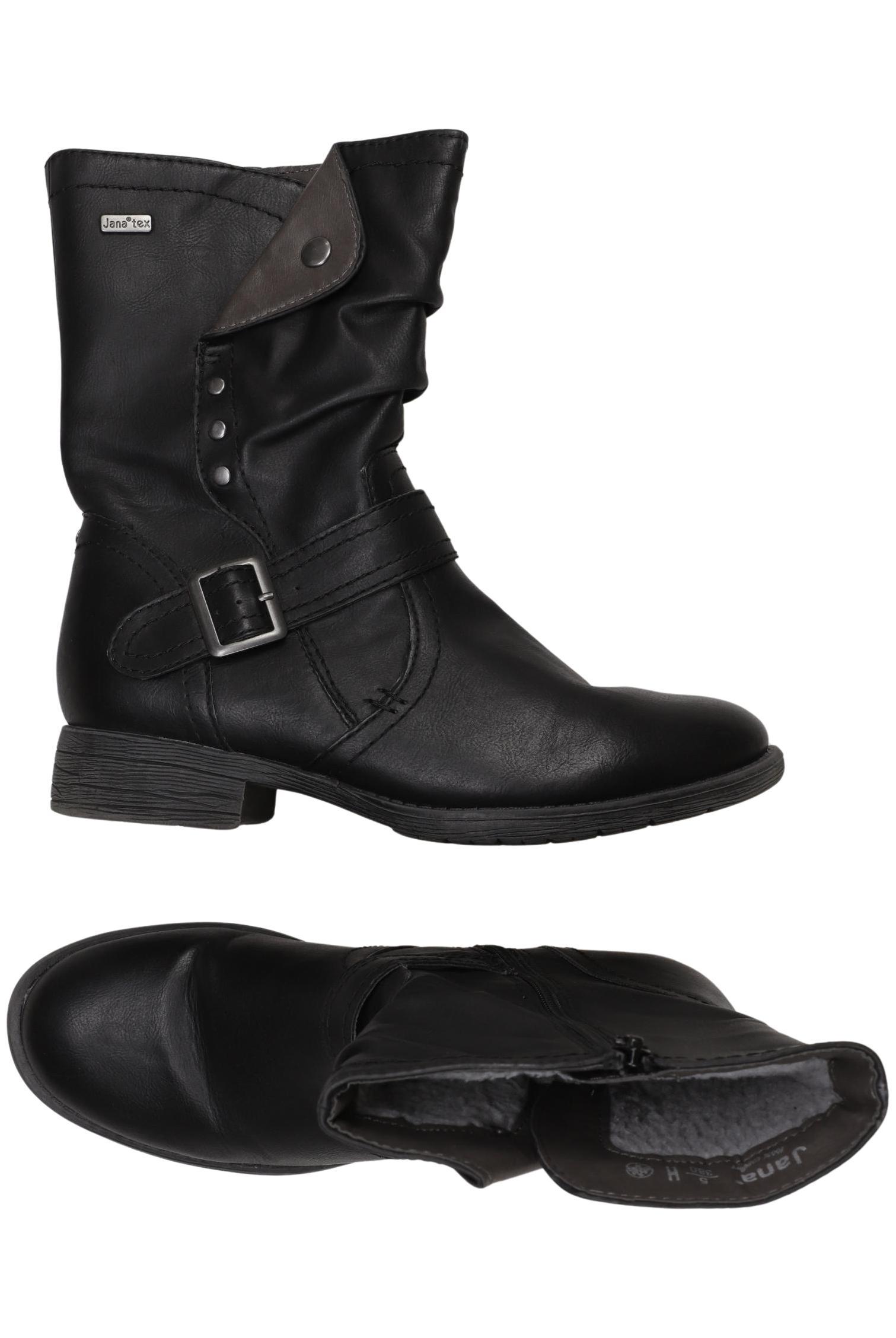 

Jana Damen Stiefelette, schwarz, Gr. 38
