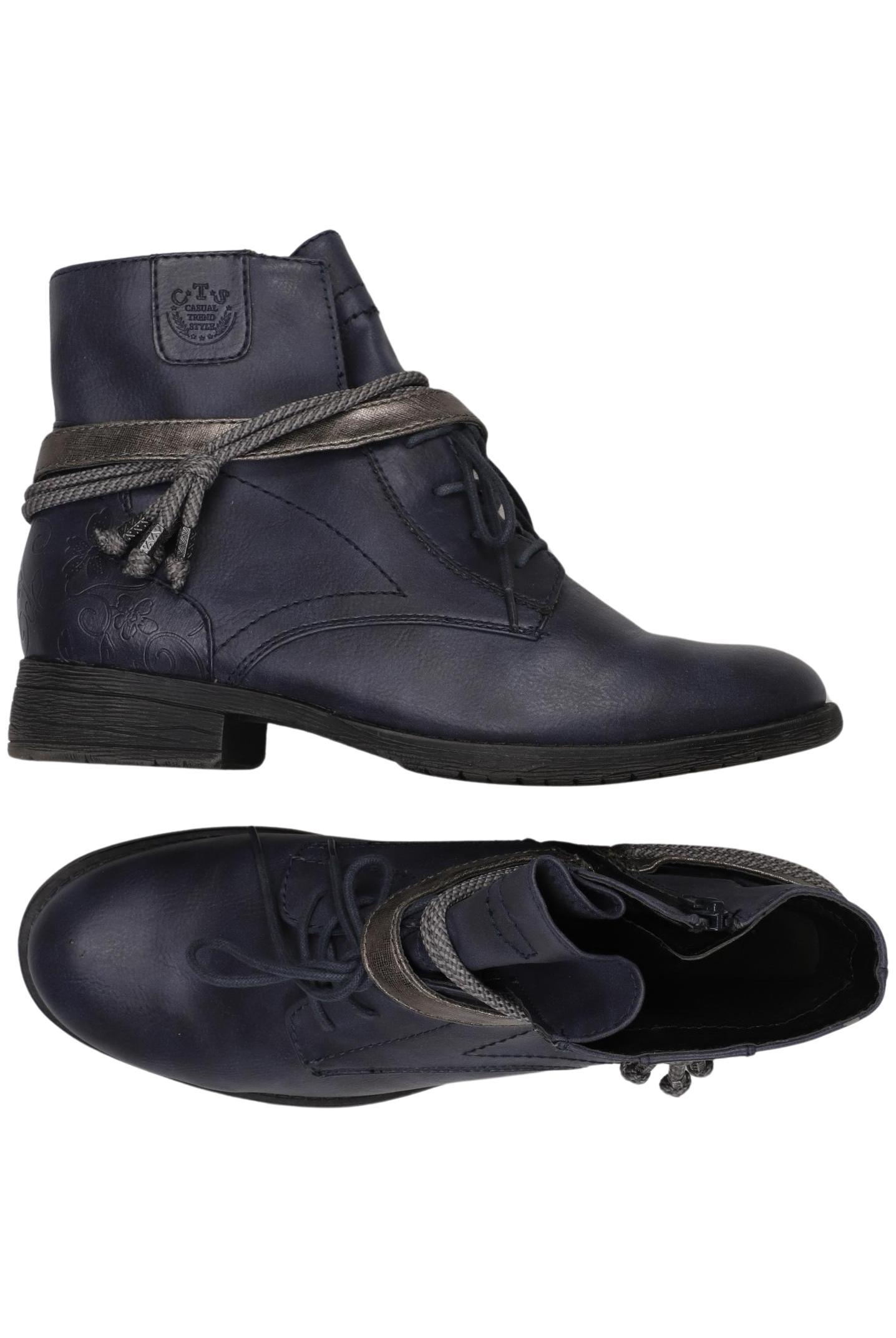 

Jana Damen Stiefelette, marineblau, Gr. 40