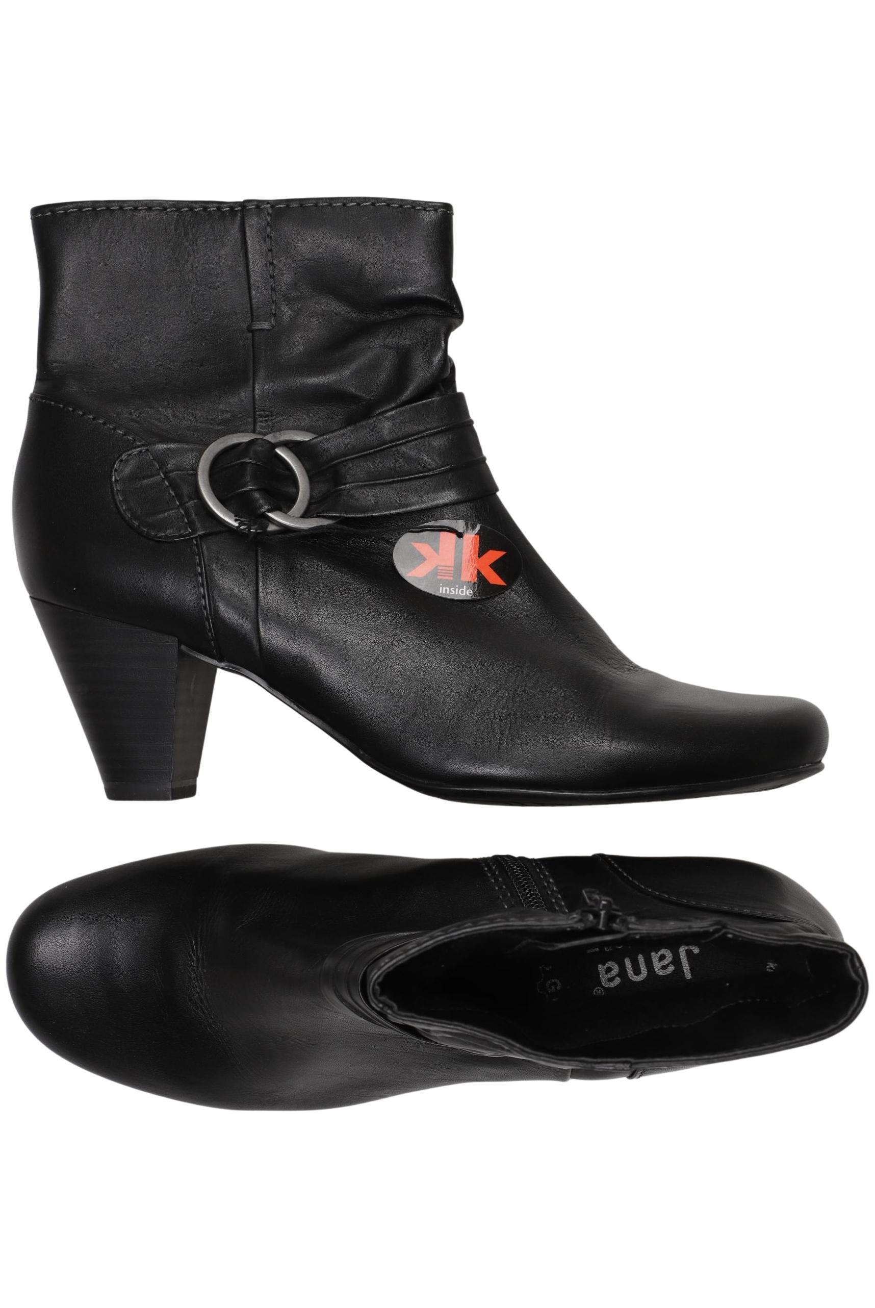 

Jana Damen Stiefelette, schwarz, Gr. 7