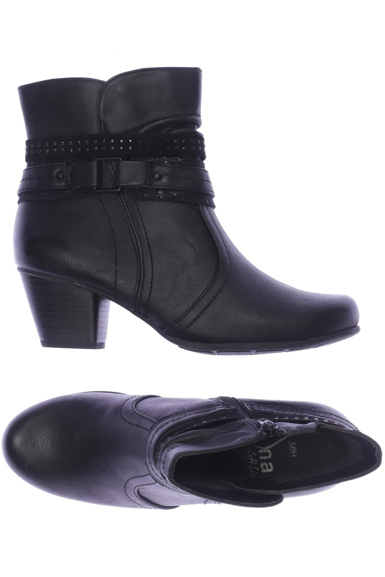 

Jana Damen Stiefelette, schwarz, Gr. 38