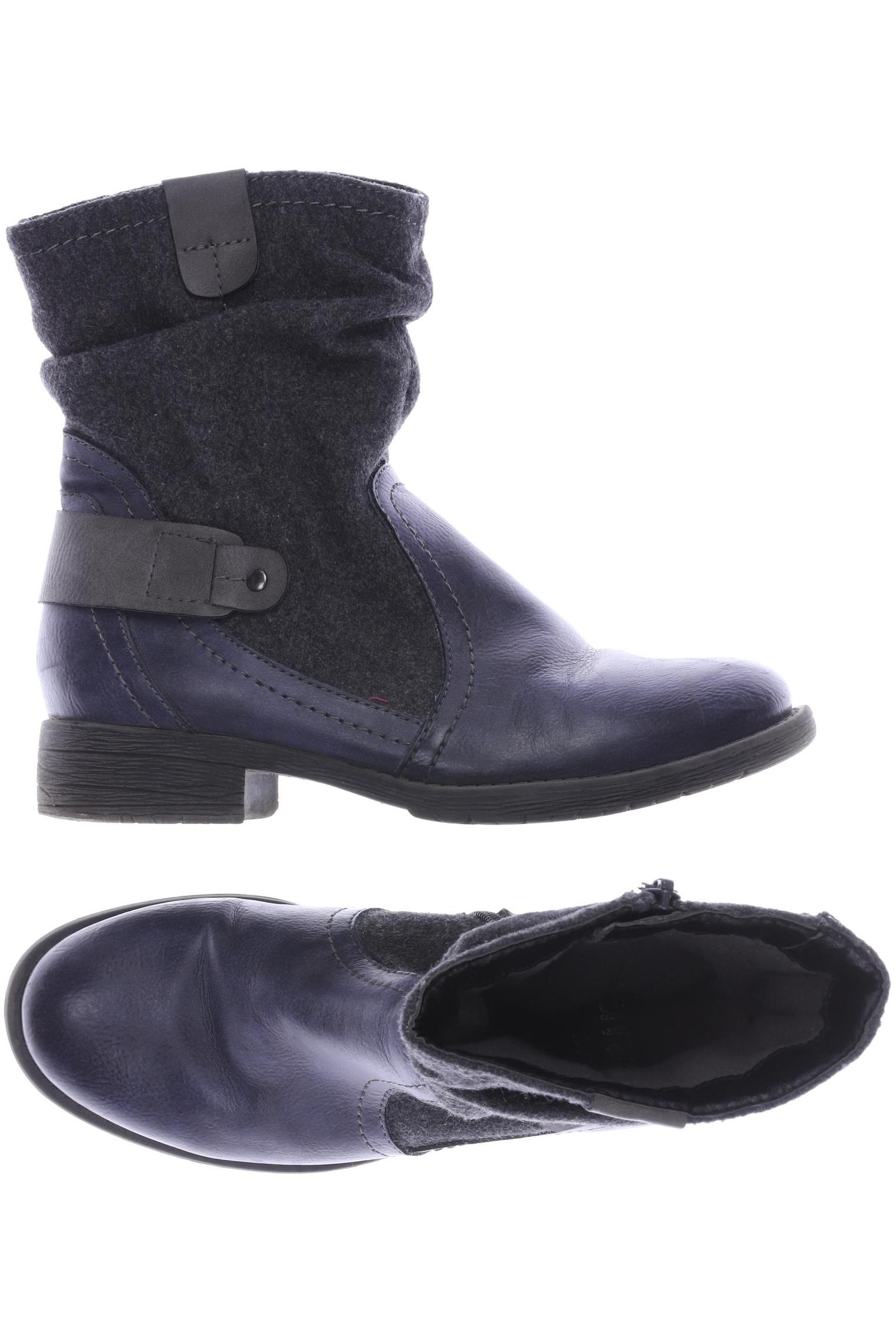 

Jana Damen Stiefelette, blau, Gr. 36