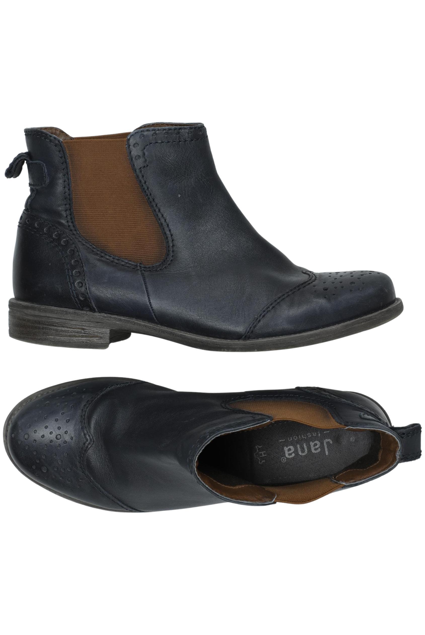 

Jana Damen Stiefelette, marineblau, Gr. 38