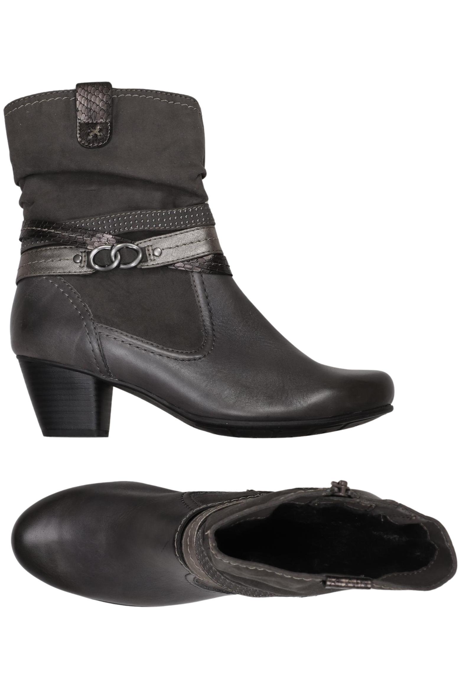 

Jana Damen Stiefelette, grau, Gr. 40