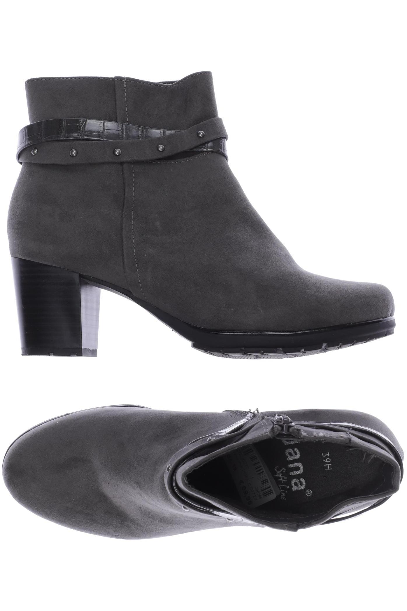 

Jana Damen Stiefelette, grau, Gr. 39