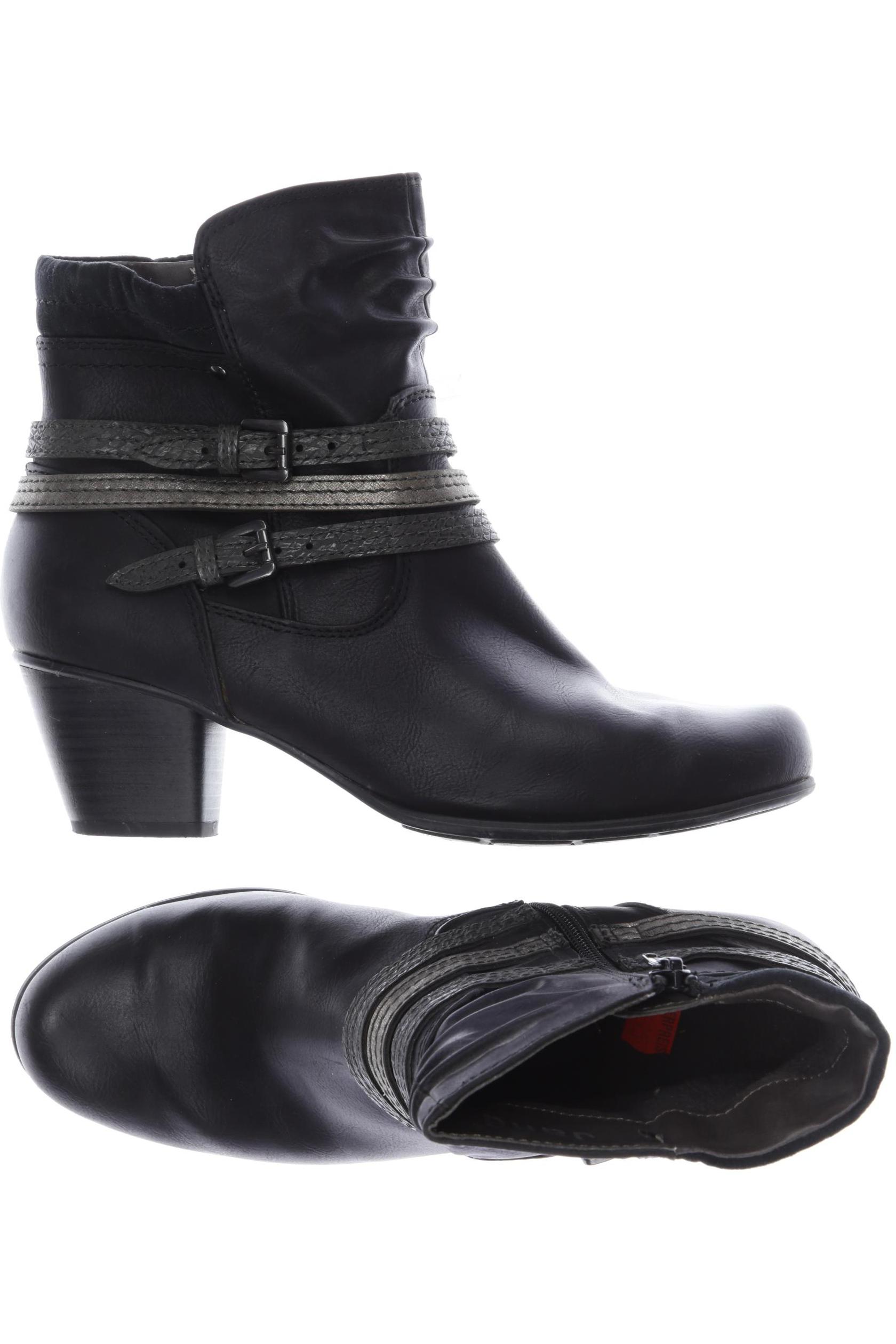

Jana Damen Stiefelette, schwarz, Gr. 39