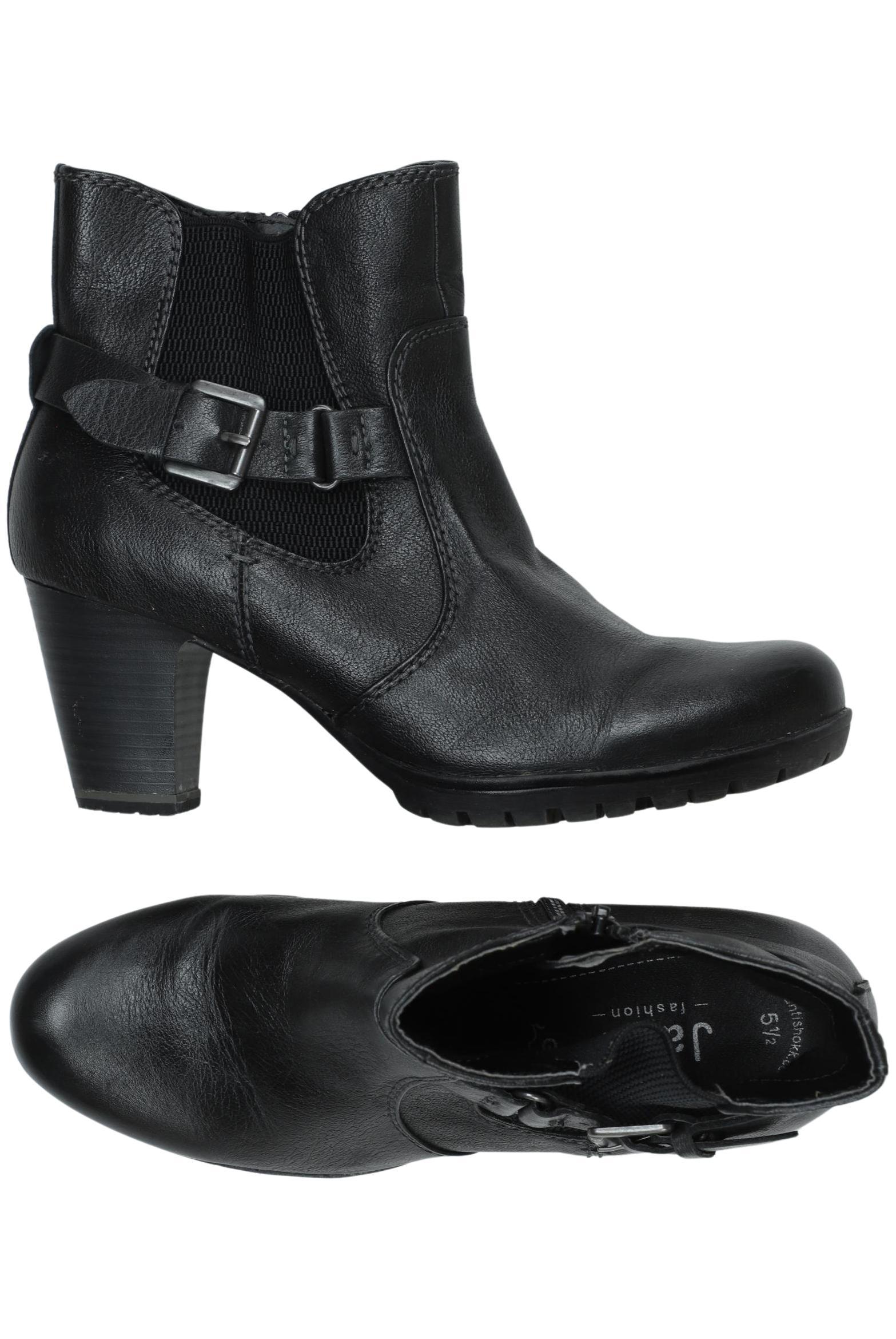 

Jana Damen Stiefelette, schwarz, Gr. 5.5