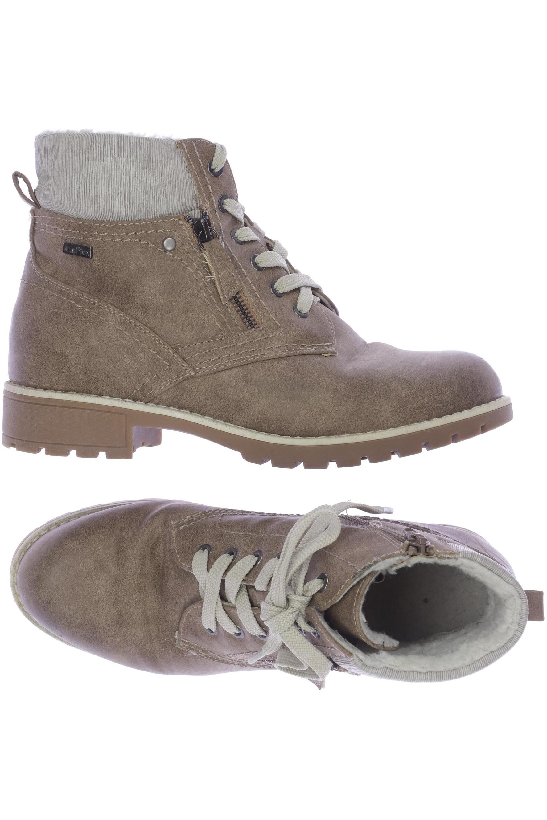 

Jana Damen Stiefelette, beige, Gr. 41