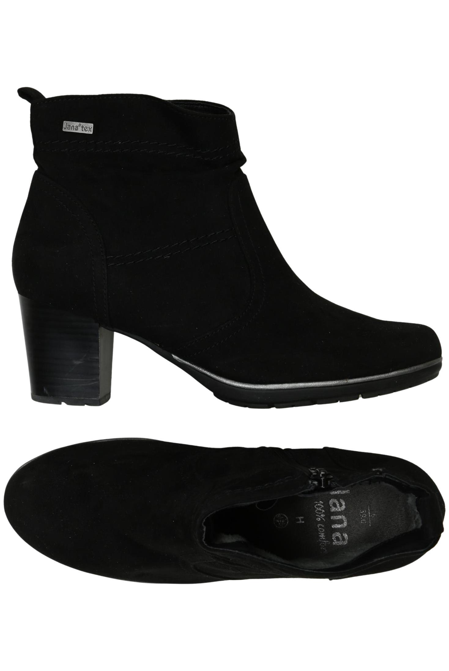 

Jana Damen Stiefelette, schwarz, Gr. 39