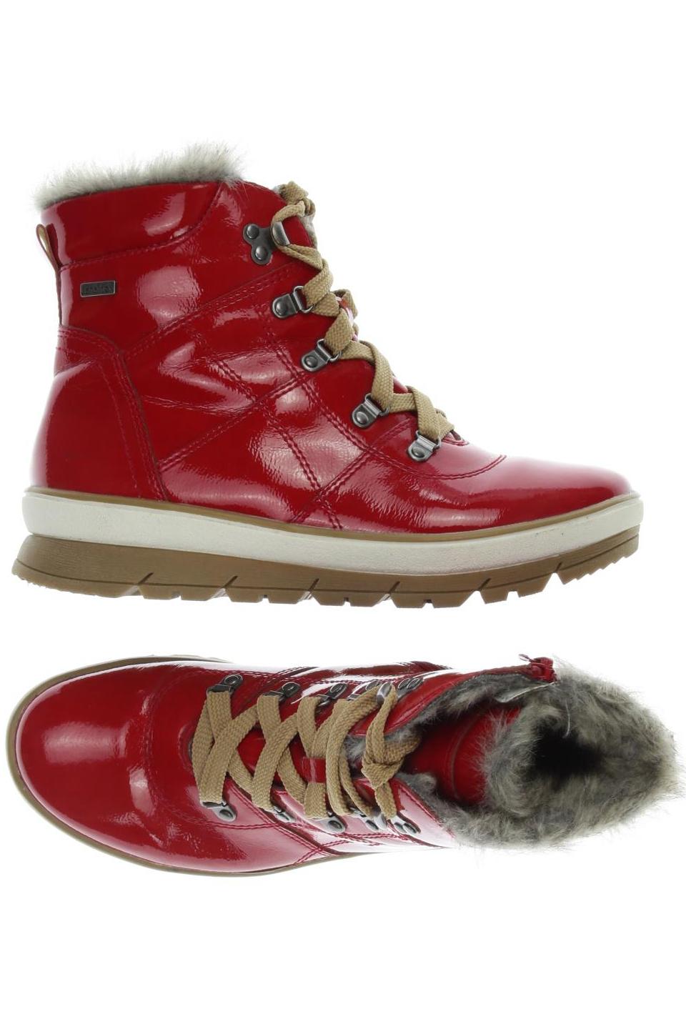 

Jana Damen Stiefelette, rot, Gr. 39
