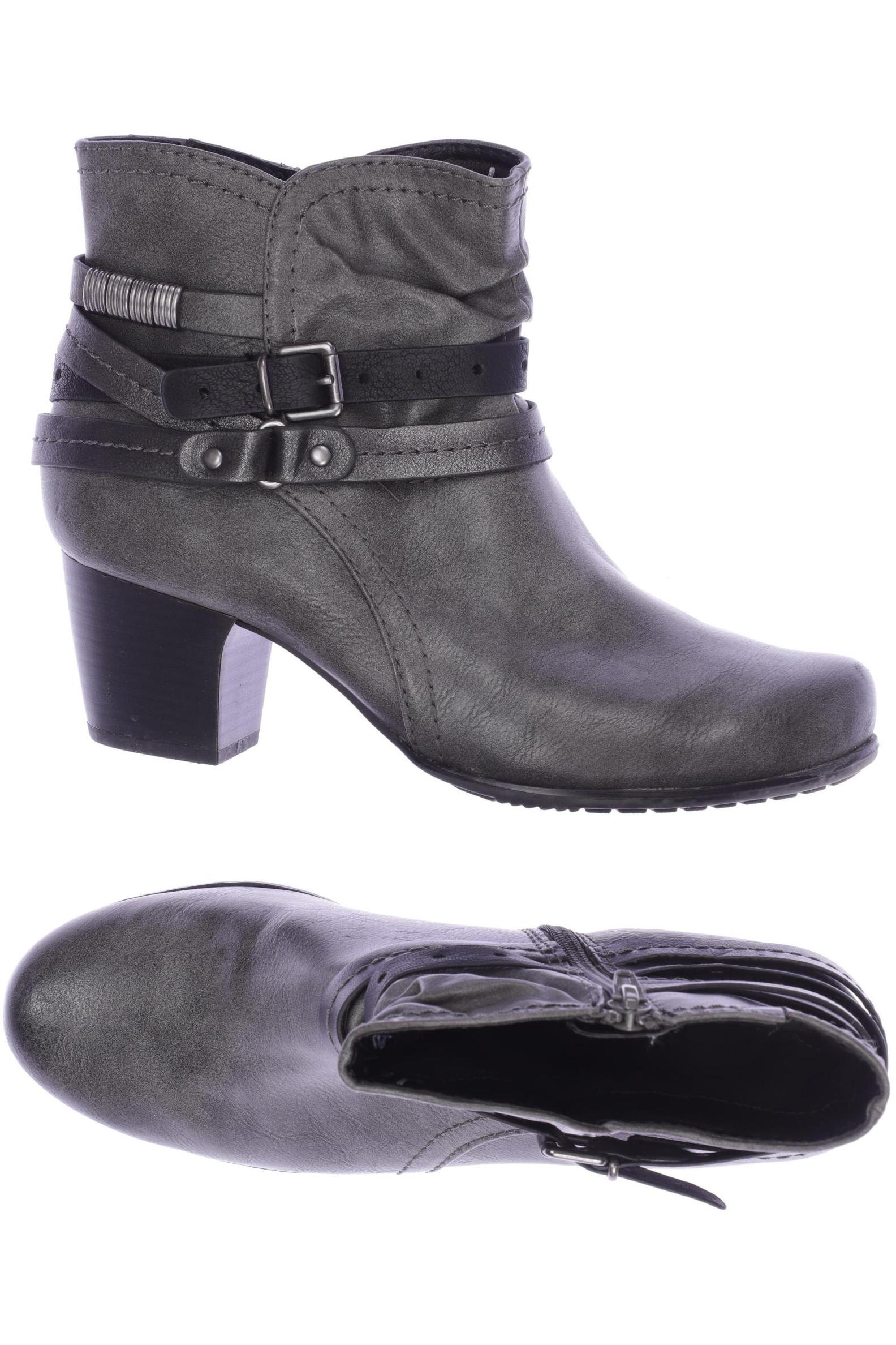 

Jana Damen Stiefelette, grau, Gr. 38.5