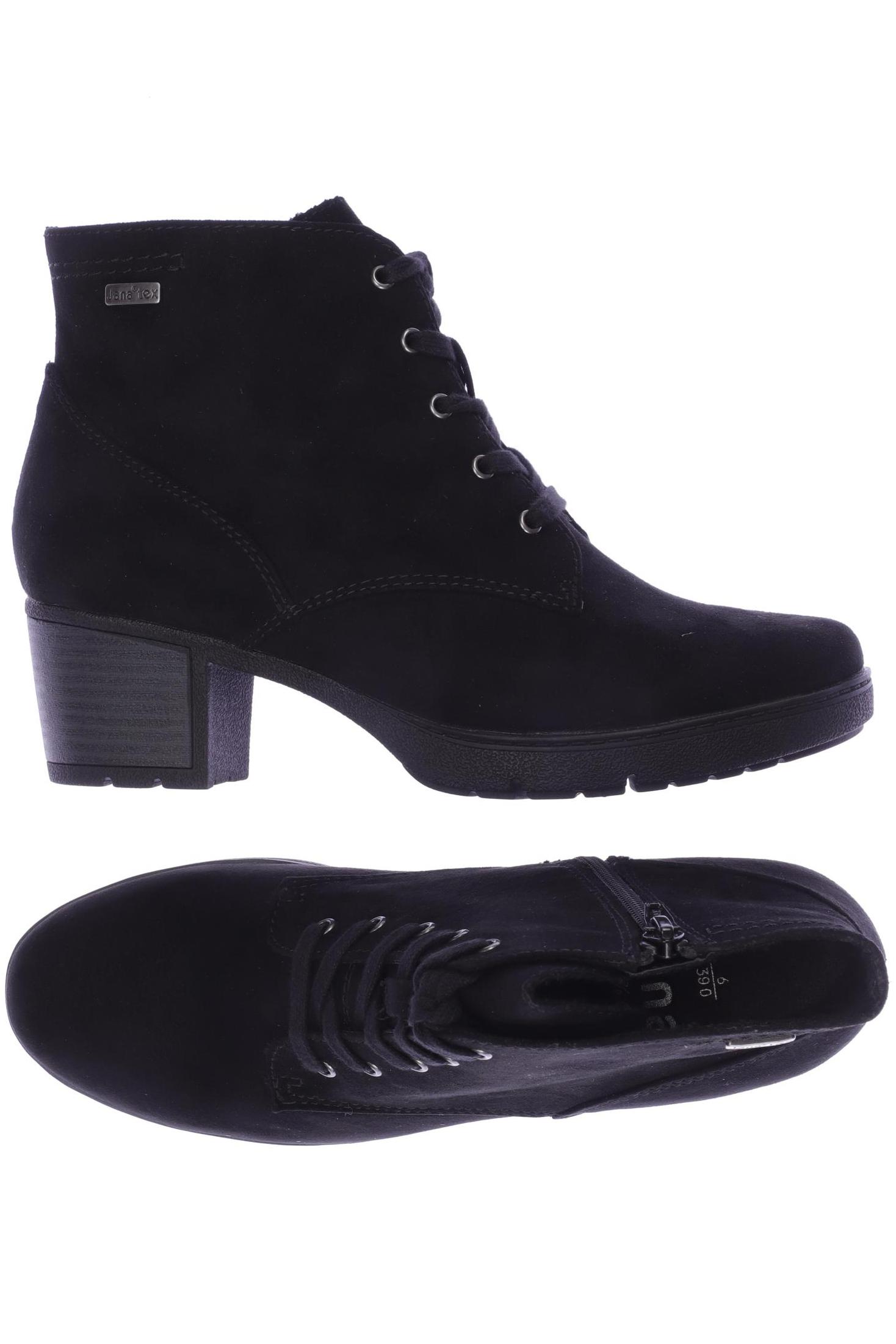 

Jana Damen Stiefelette, schwarz, Gr. 39