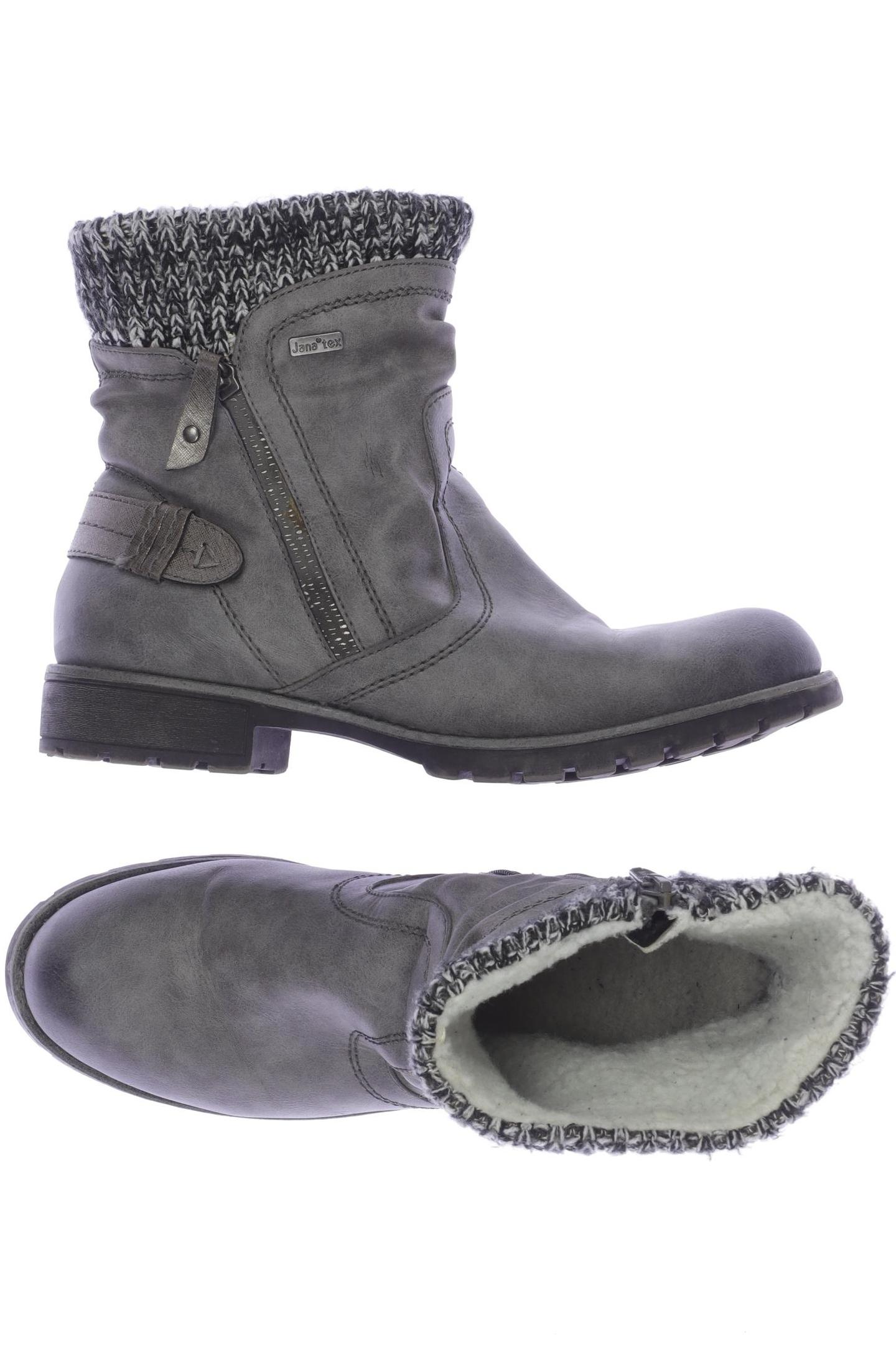 

Jana Damen Stiefelette, grau, Gr. 41