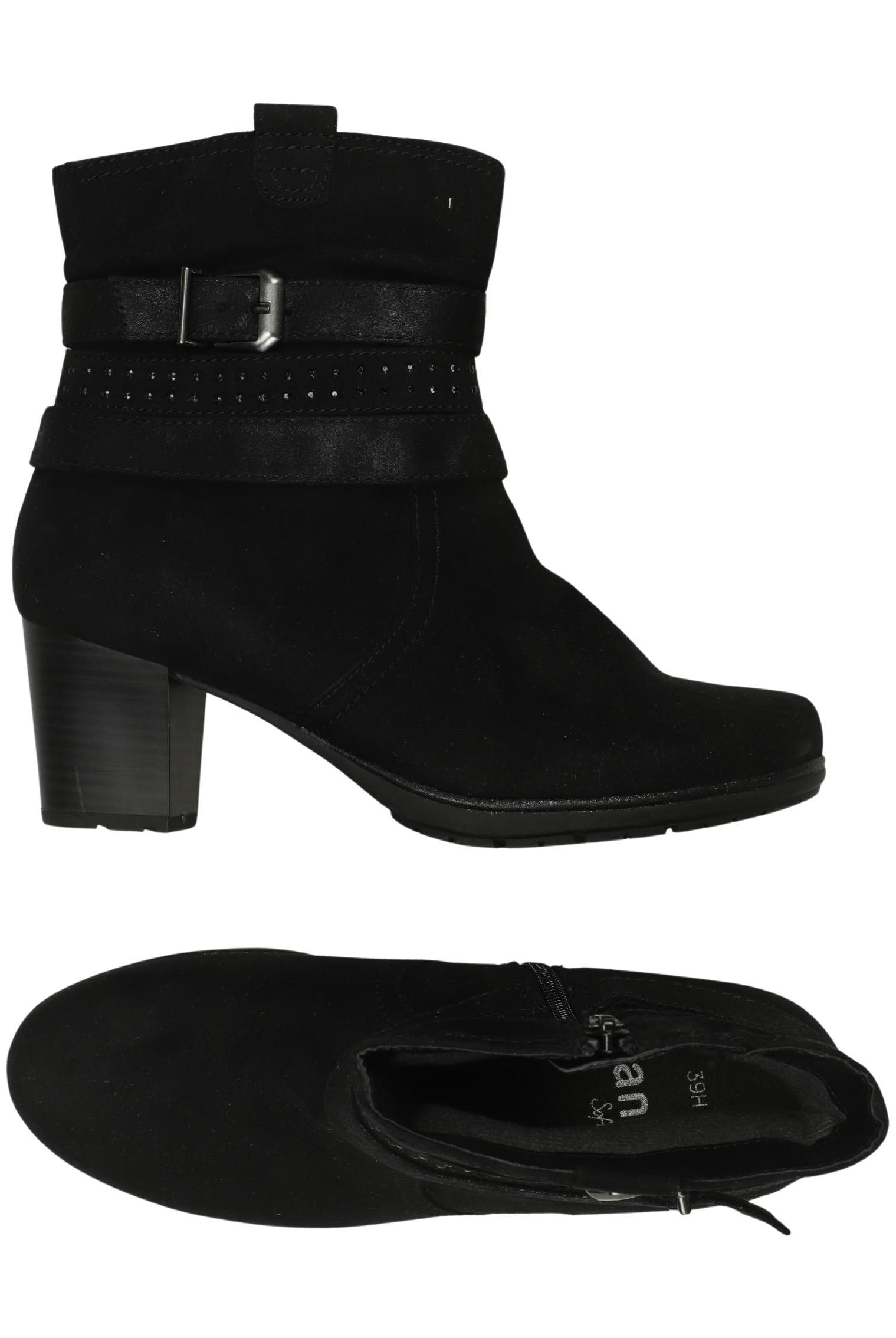 

Jana Damen Stiefelette, schwarz, Gr. 39