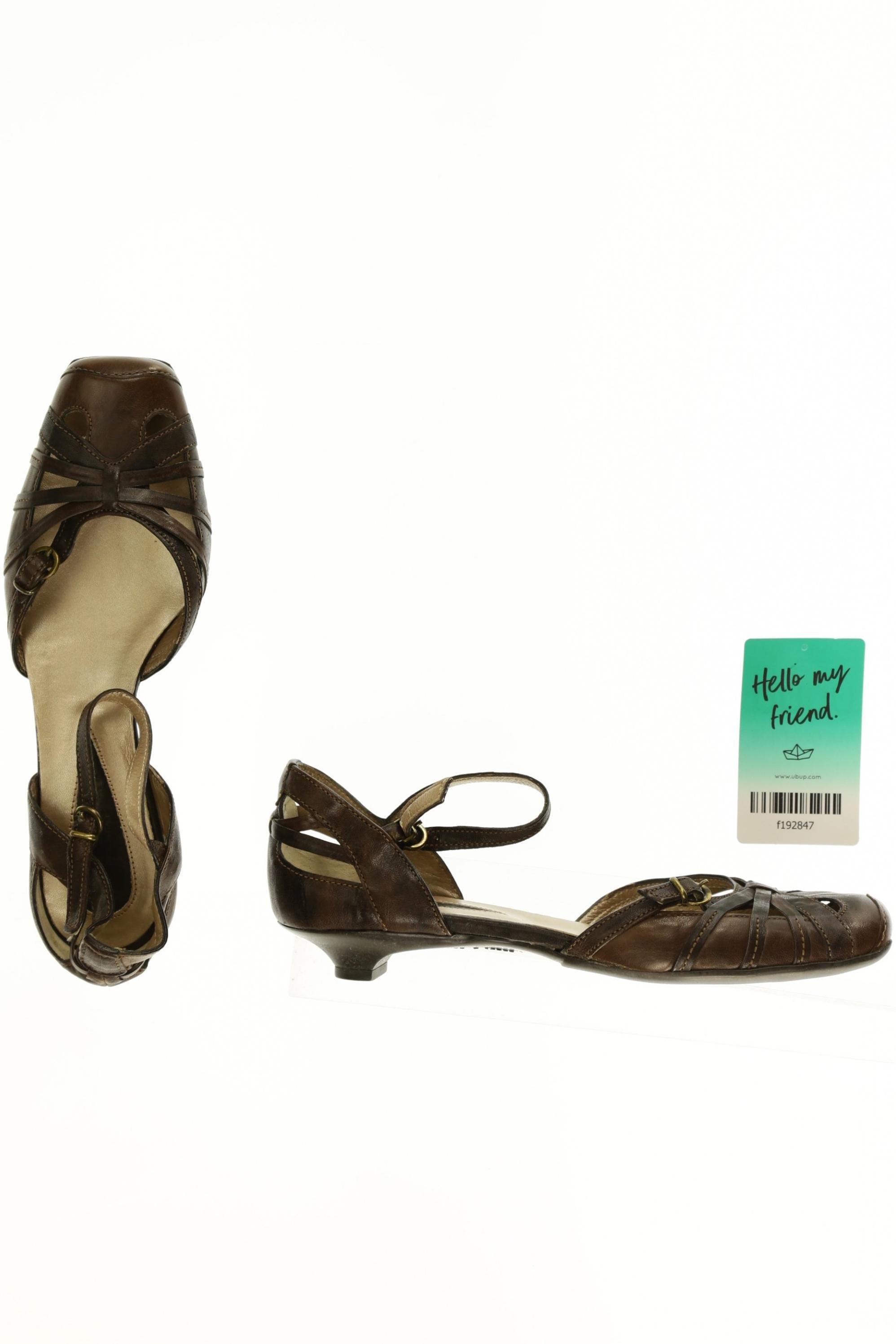 

Janet & Janet Damen Sandale, braun, Gr. 36