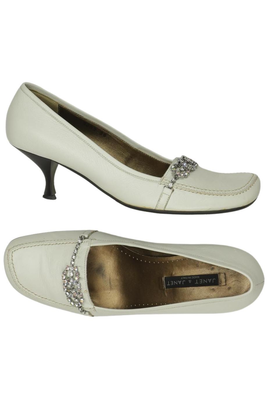 

Janet & Janet Damen Pumps, cremeweiß, Gr. 39