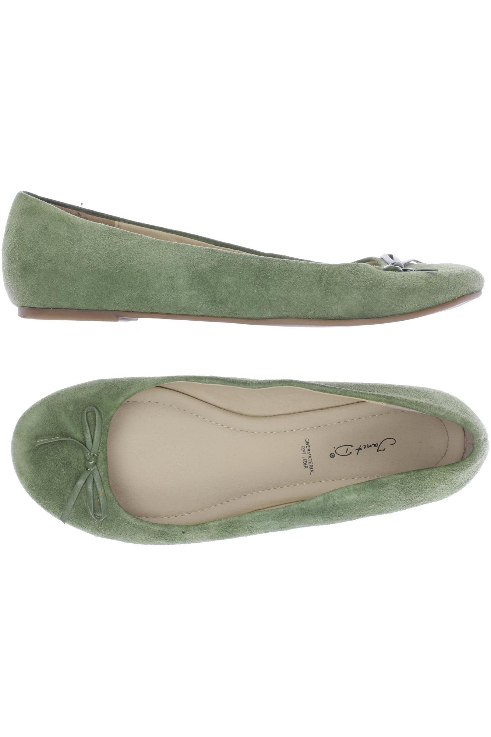

Janet & Janet Damen Ballerinas, grün, Gr. 38