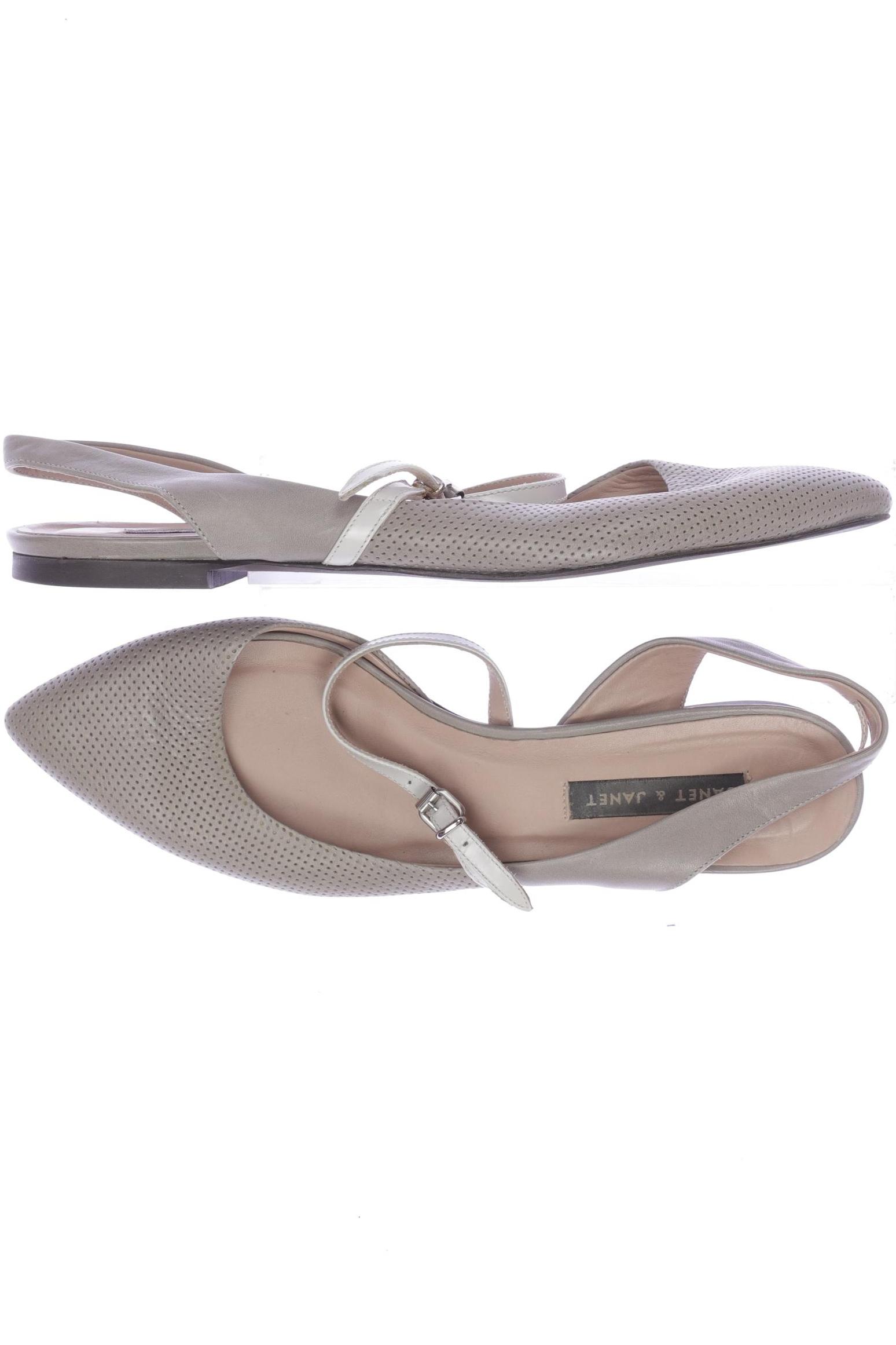 

Janet & Janet Damen Ballerinas, grau, Gr. 40