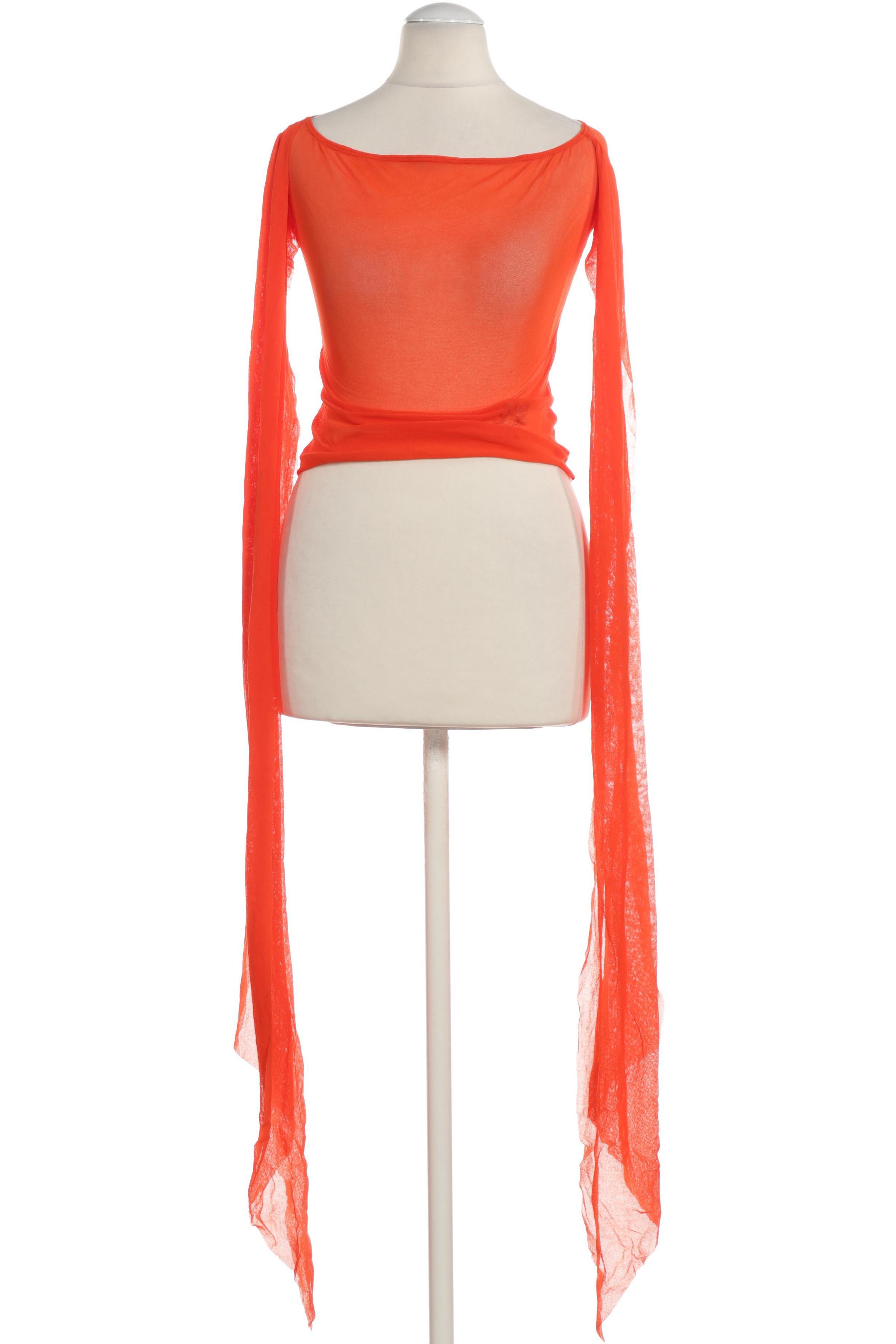 

Jean Paul Gaultier Damen Langarmshirt, orange, Gr.