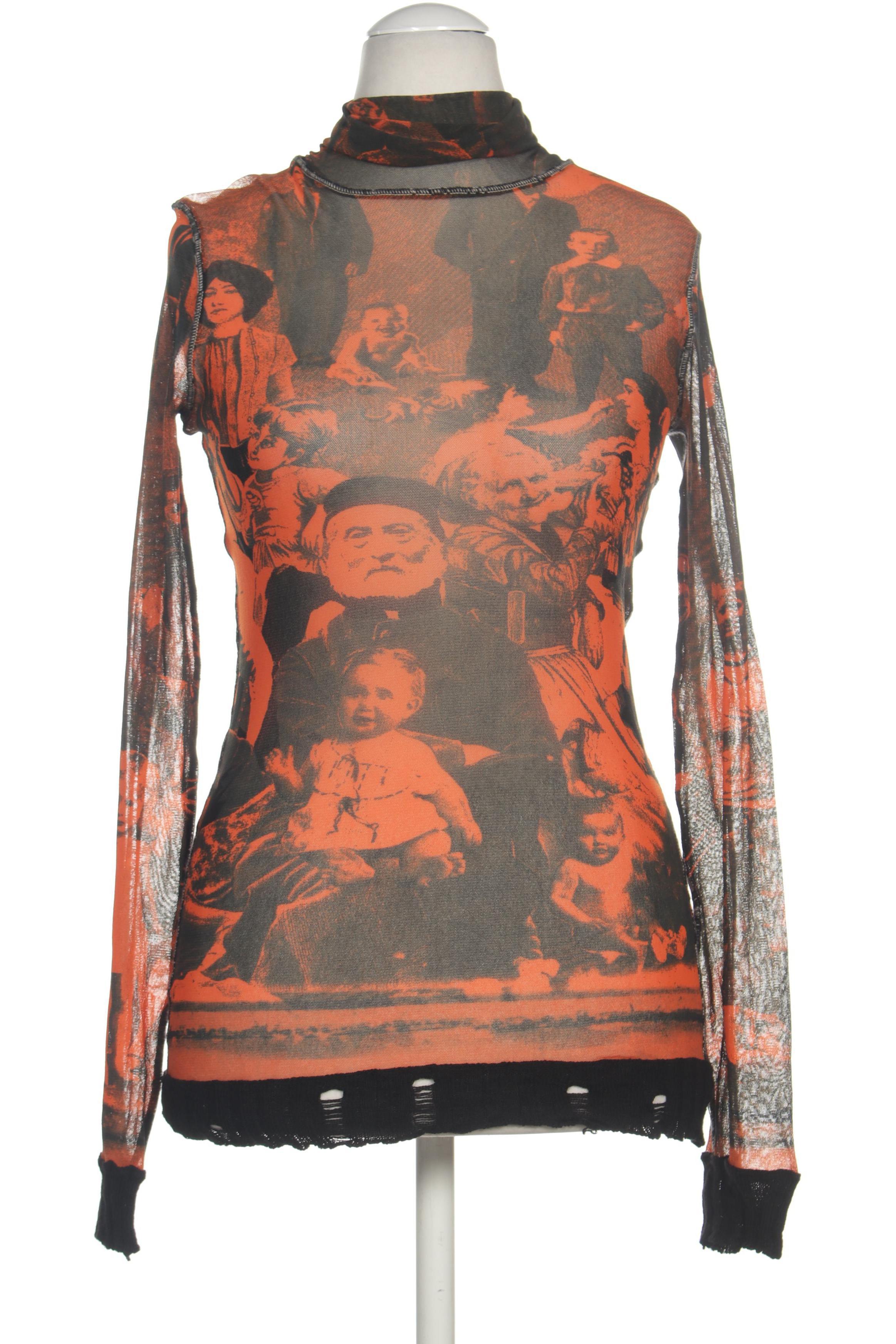 

Jean Paul Gaultier Damen Langarmshirt, orange, Gr.