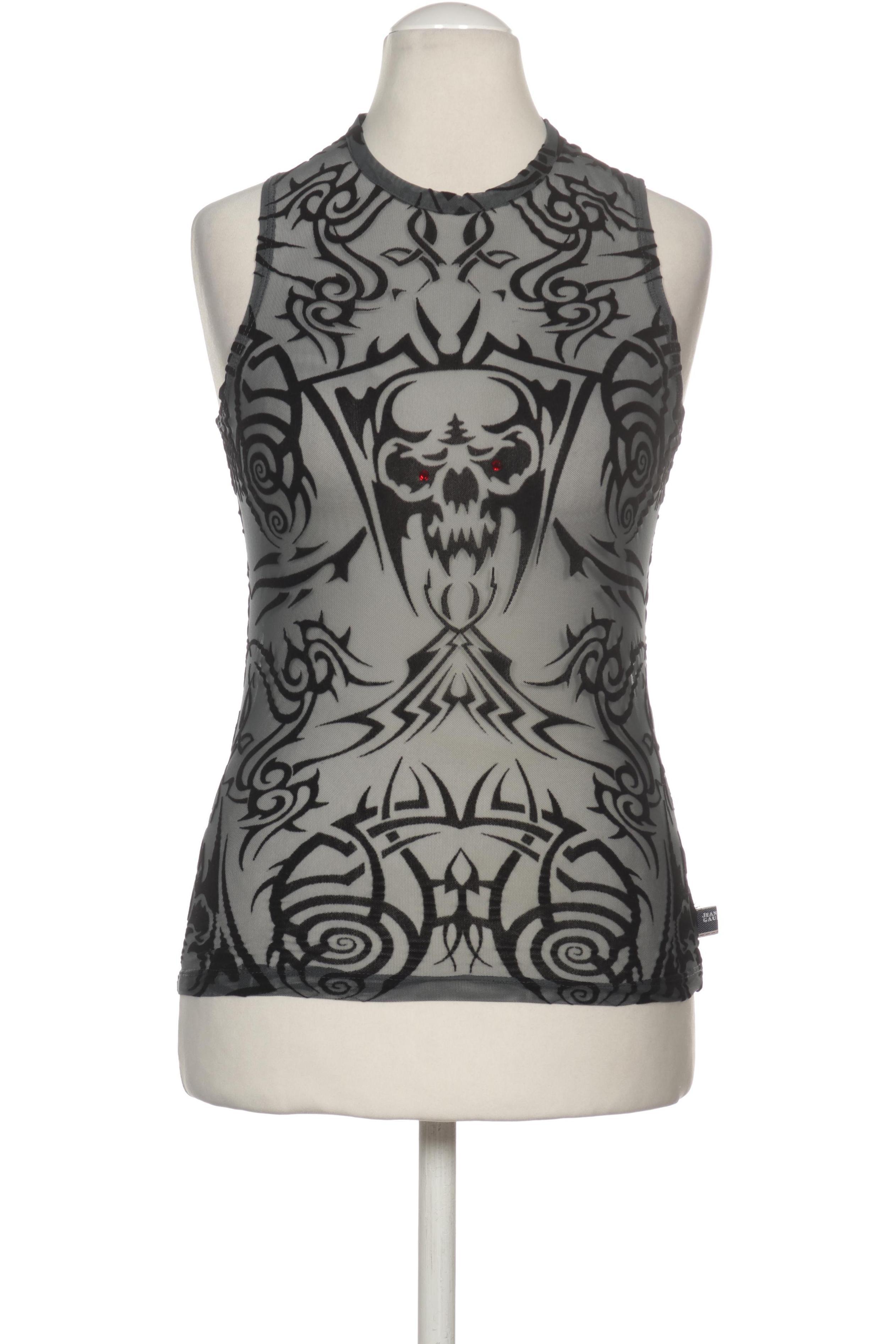 

Jean Paul Gaultier Damen Top, schwarz, Gr.