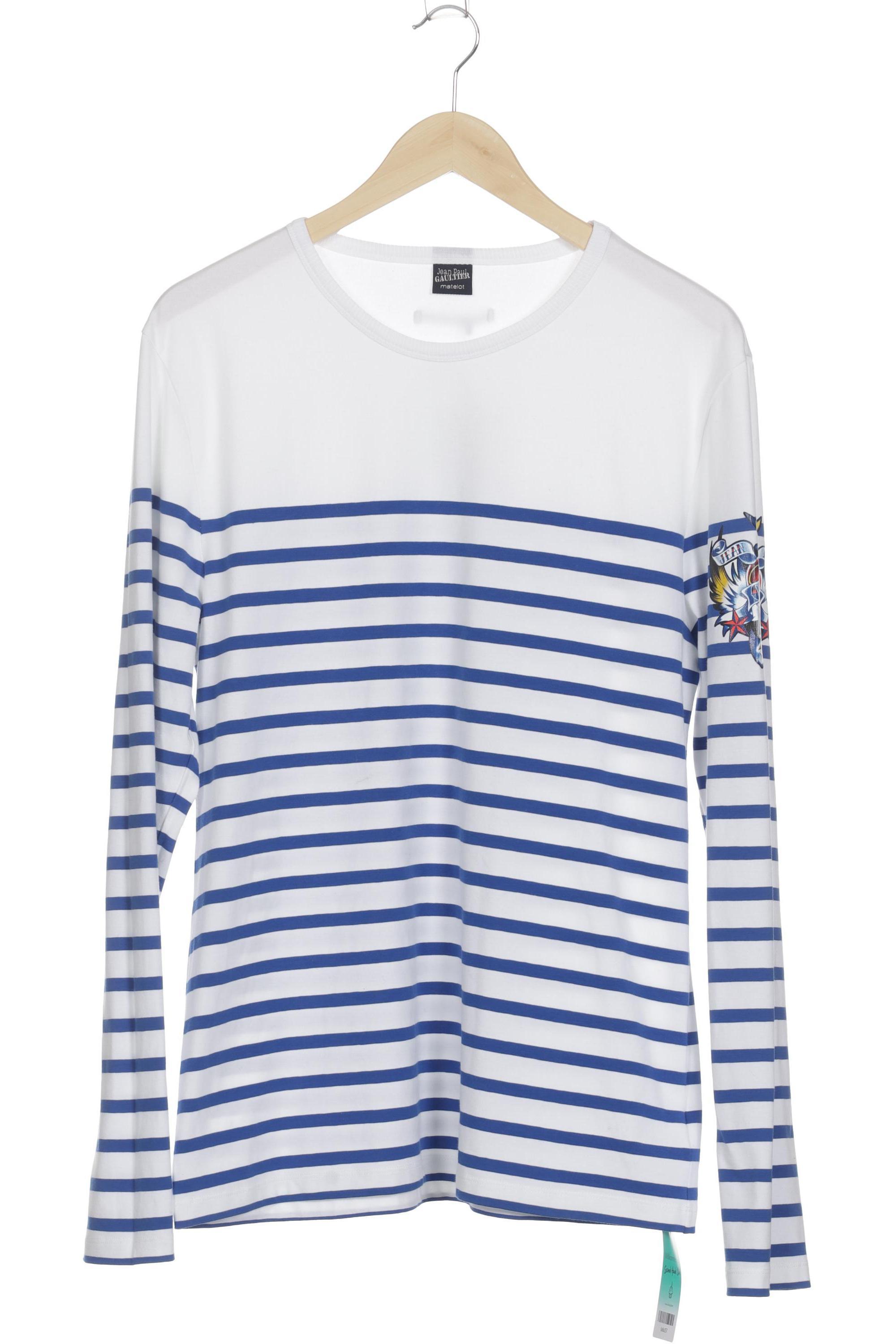 Thumbnail - Jean Paul Gaultier Herren Langarmshirt, weiß, Gr.