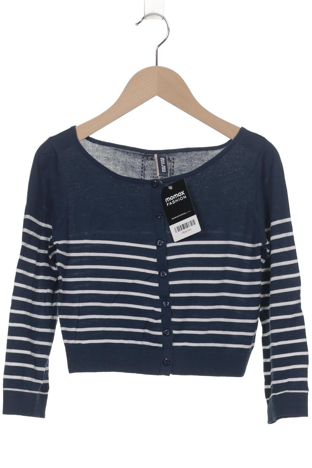 

Jean Paul Gaultier Damen Strickjacke, marineblau, Gr. 34