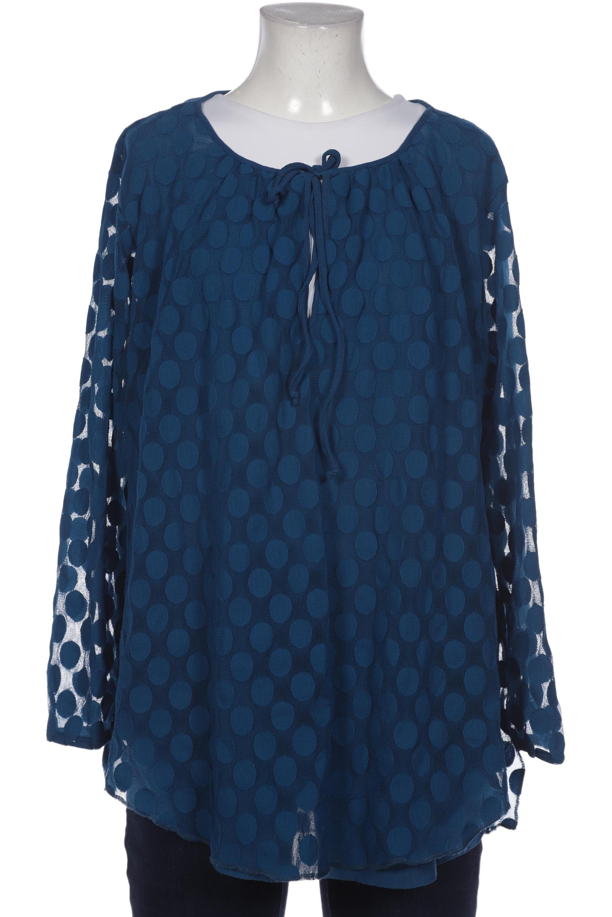 

Jean Paul Gaultier Damen Bluse, blau, Gr. 38