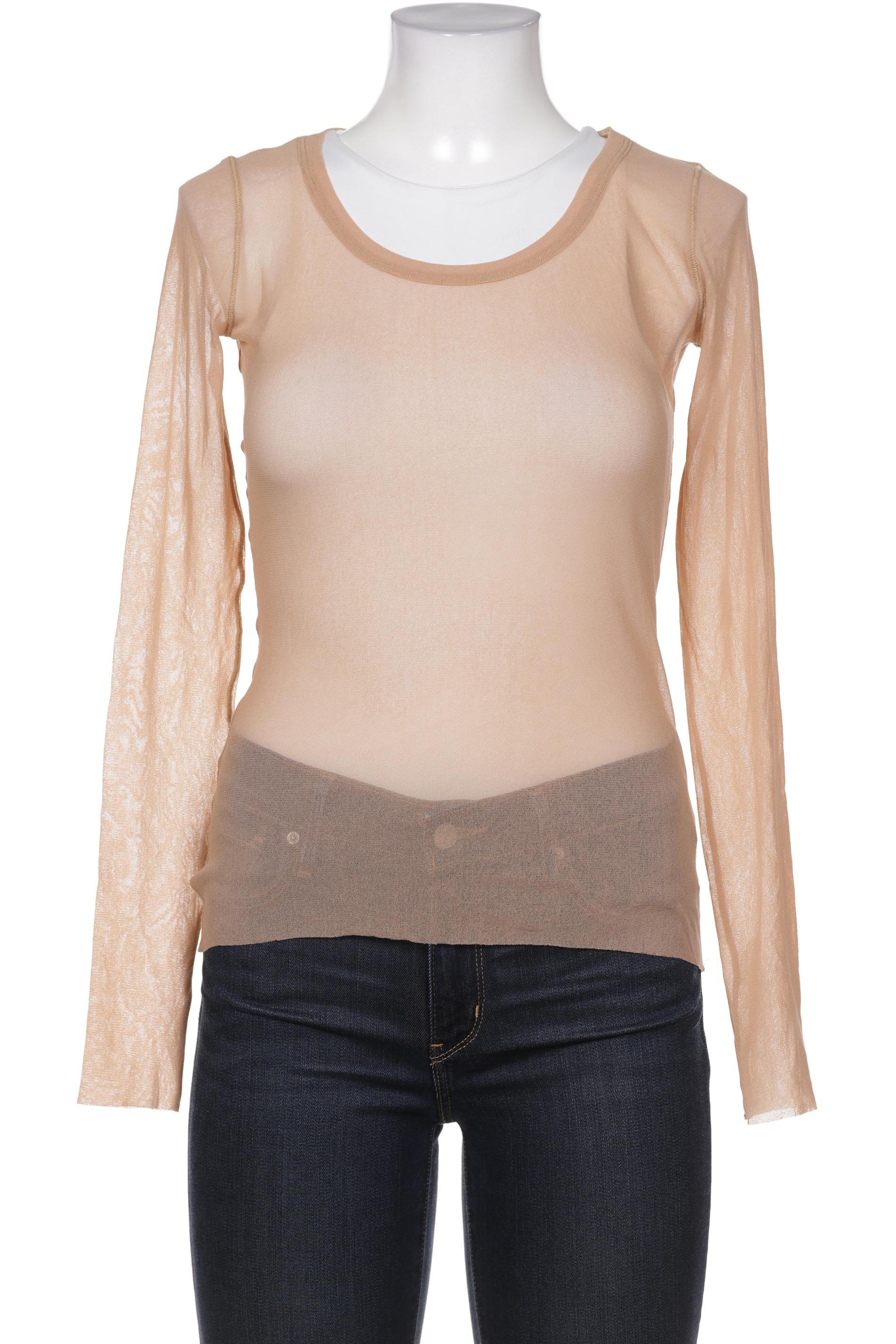 

Jean Paul Gaultier Damen Langarmshirt, beige, Gr. 38