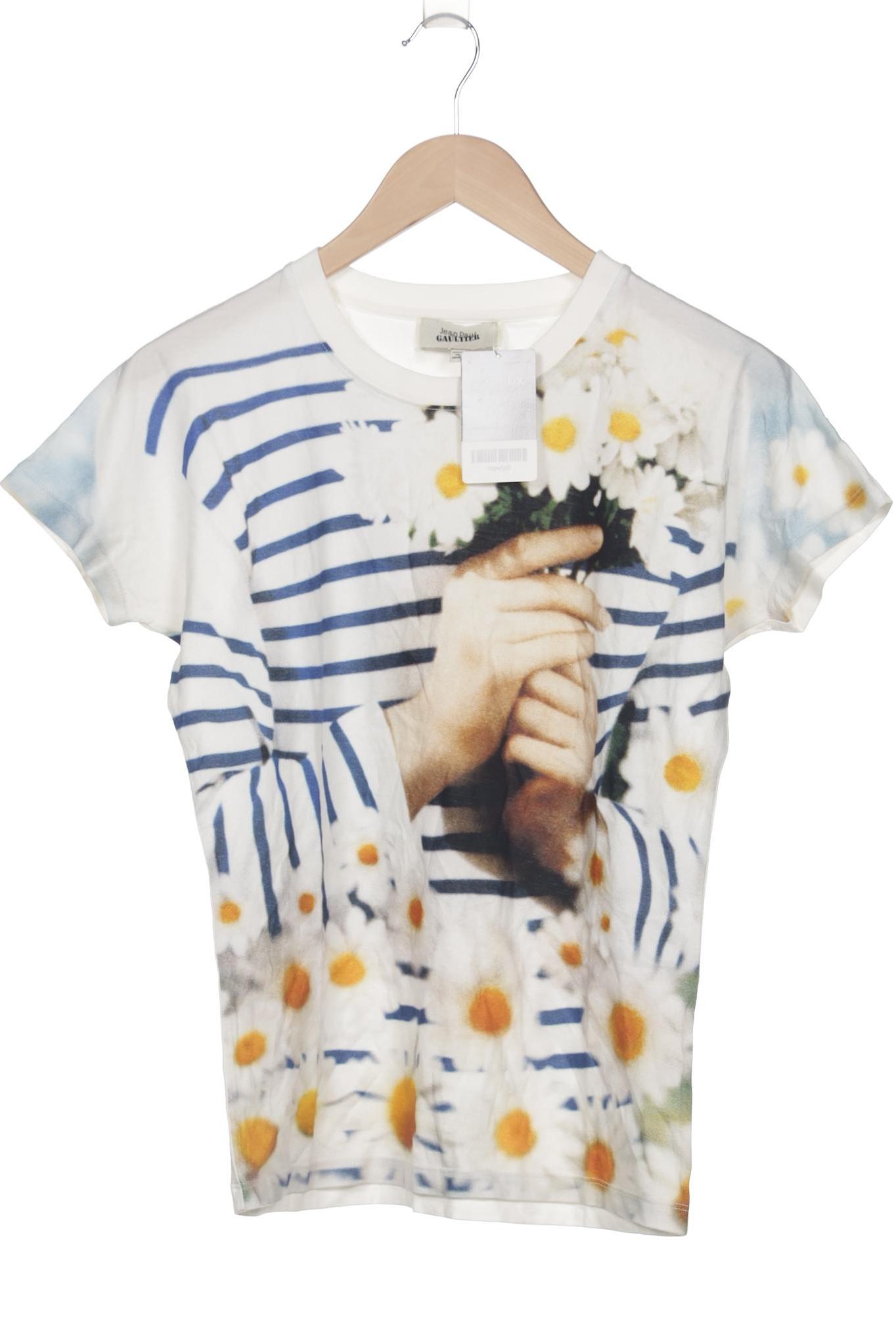 

Jean Paul Gaultier Damen T-Shirt, weiß, Gr. 38