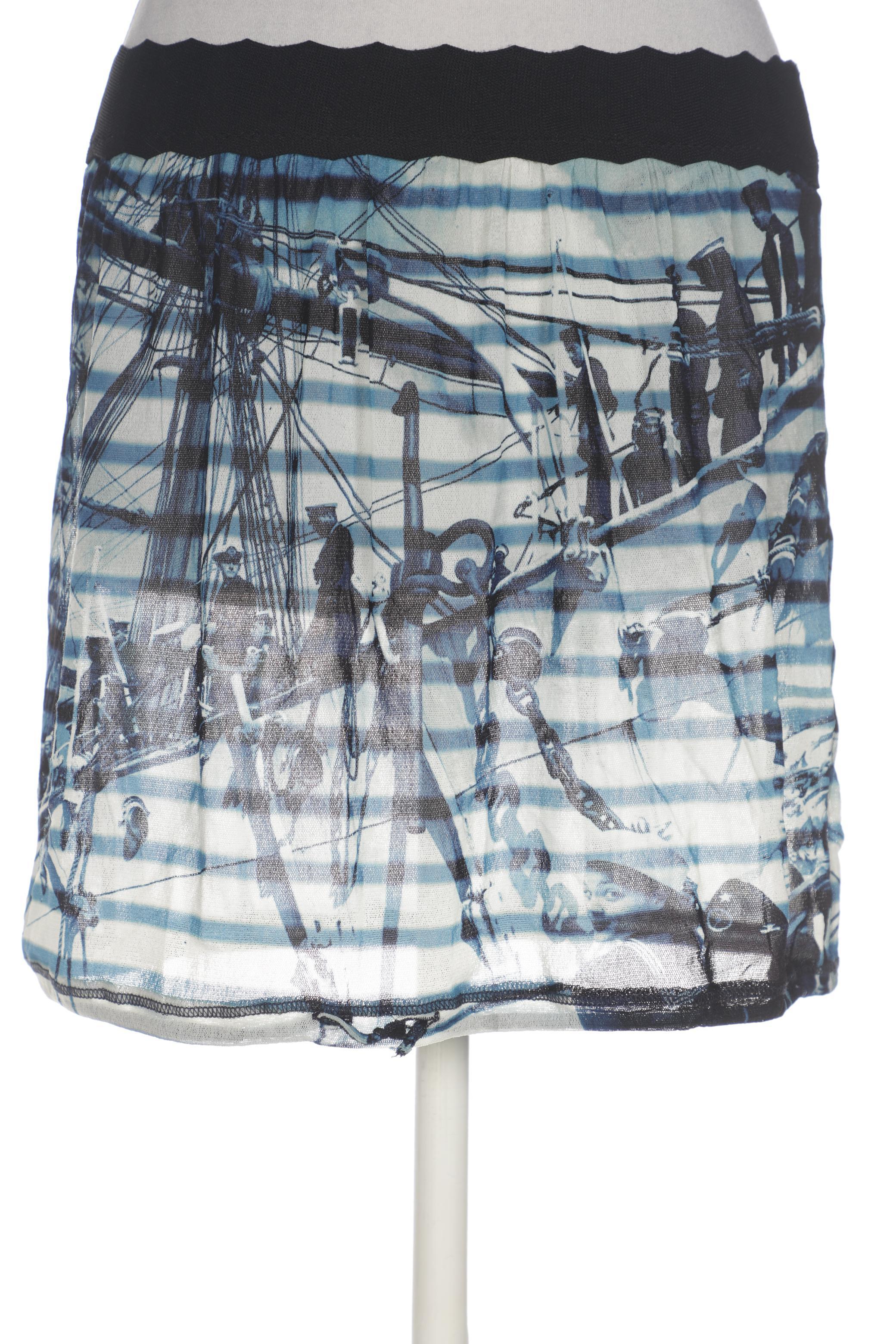 

Jean Paul Gaultier Damen Rock, blau, Gr. 24