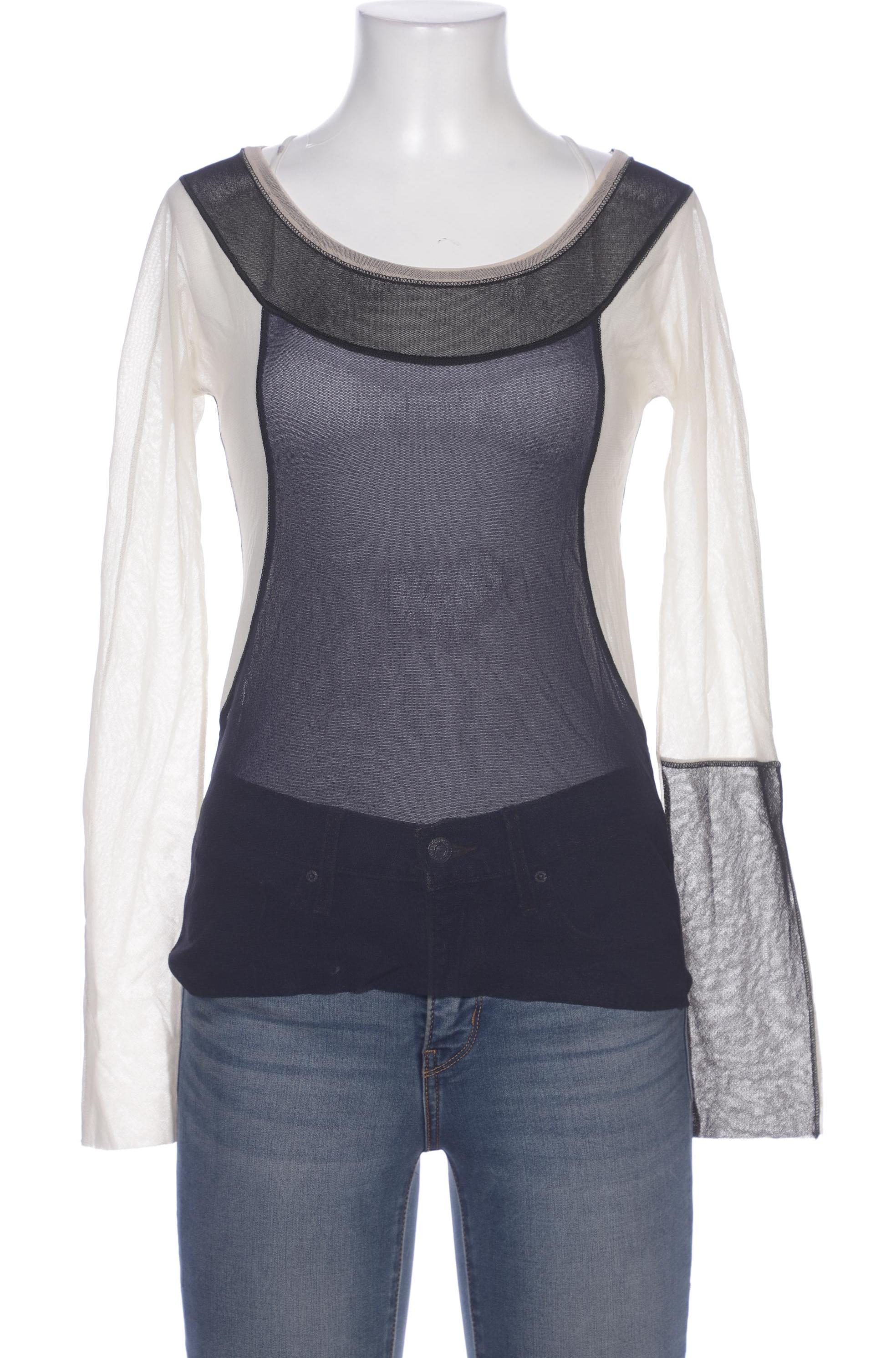 

Jean Paul Gaultier Damen Langarmshirt, marineblau, Gr. 38