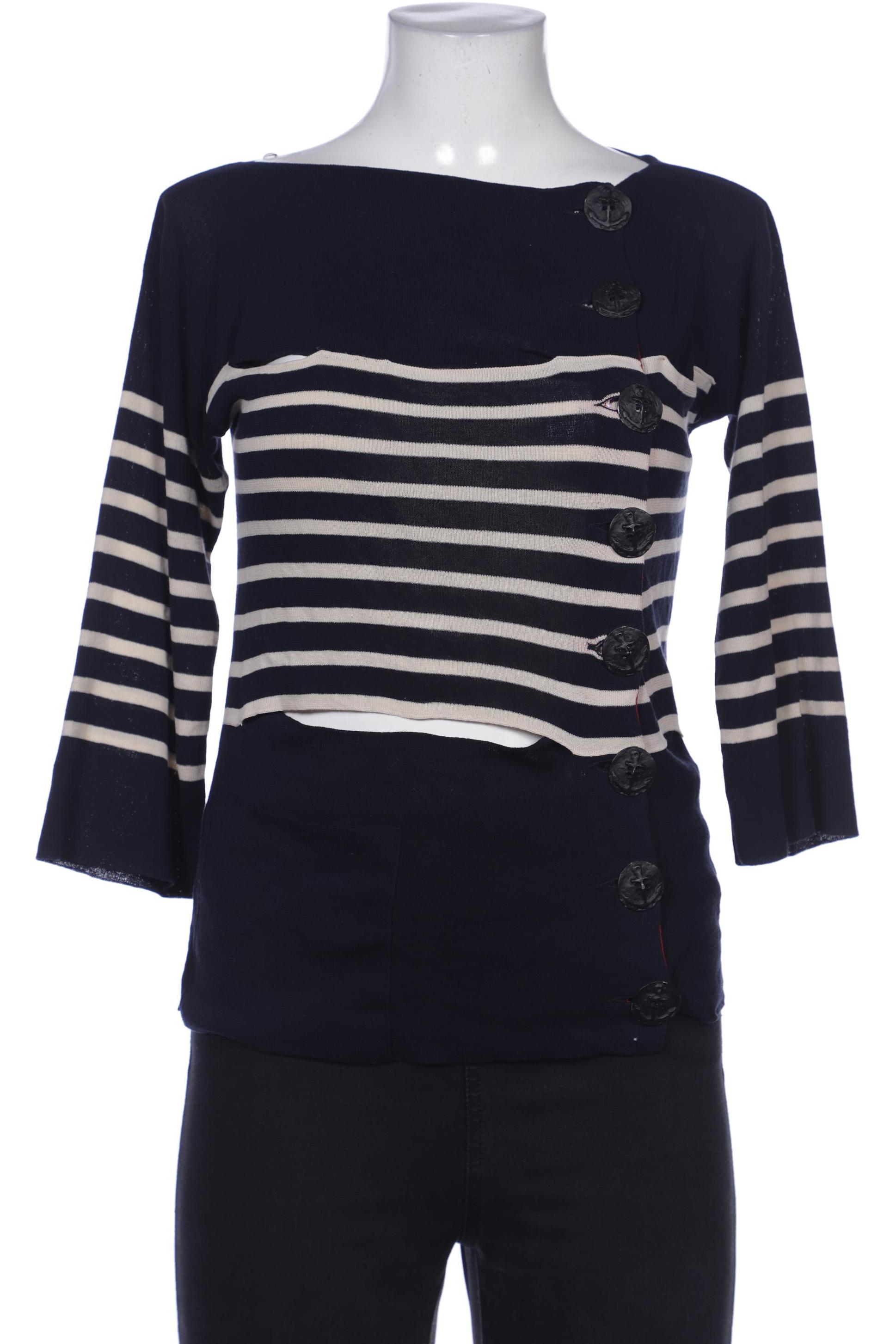 

Jean Paul Gaultier Damen Strickjacke, marineblau, Gr. 42