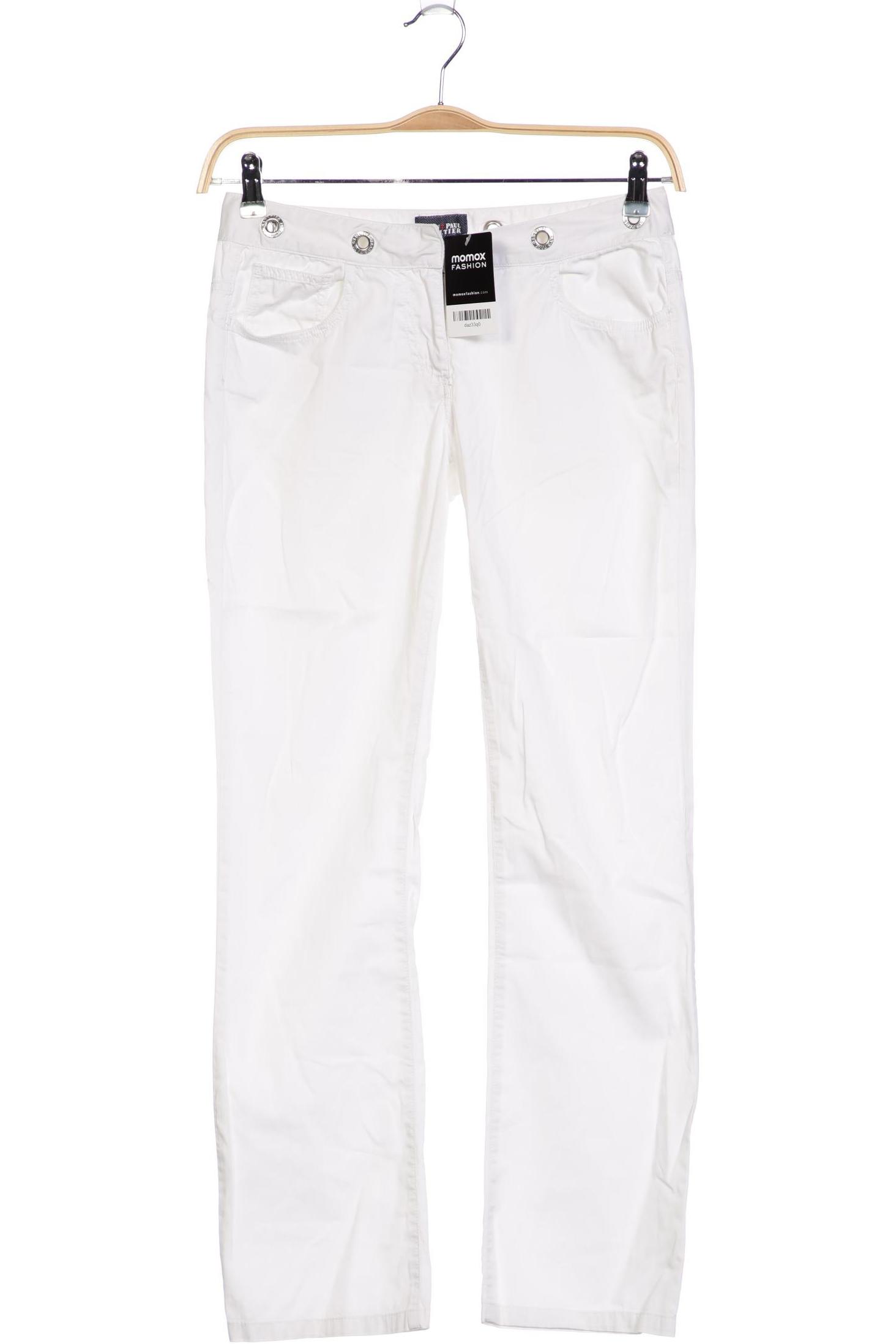 

Jean Paul Gaultier Damen Stoffhose, weiß, Gr. 28