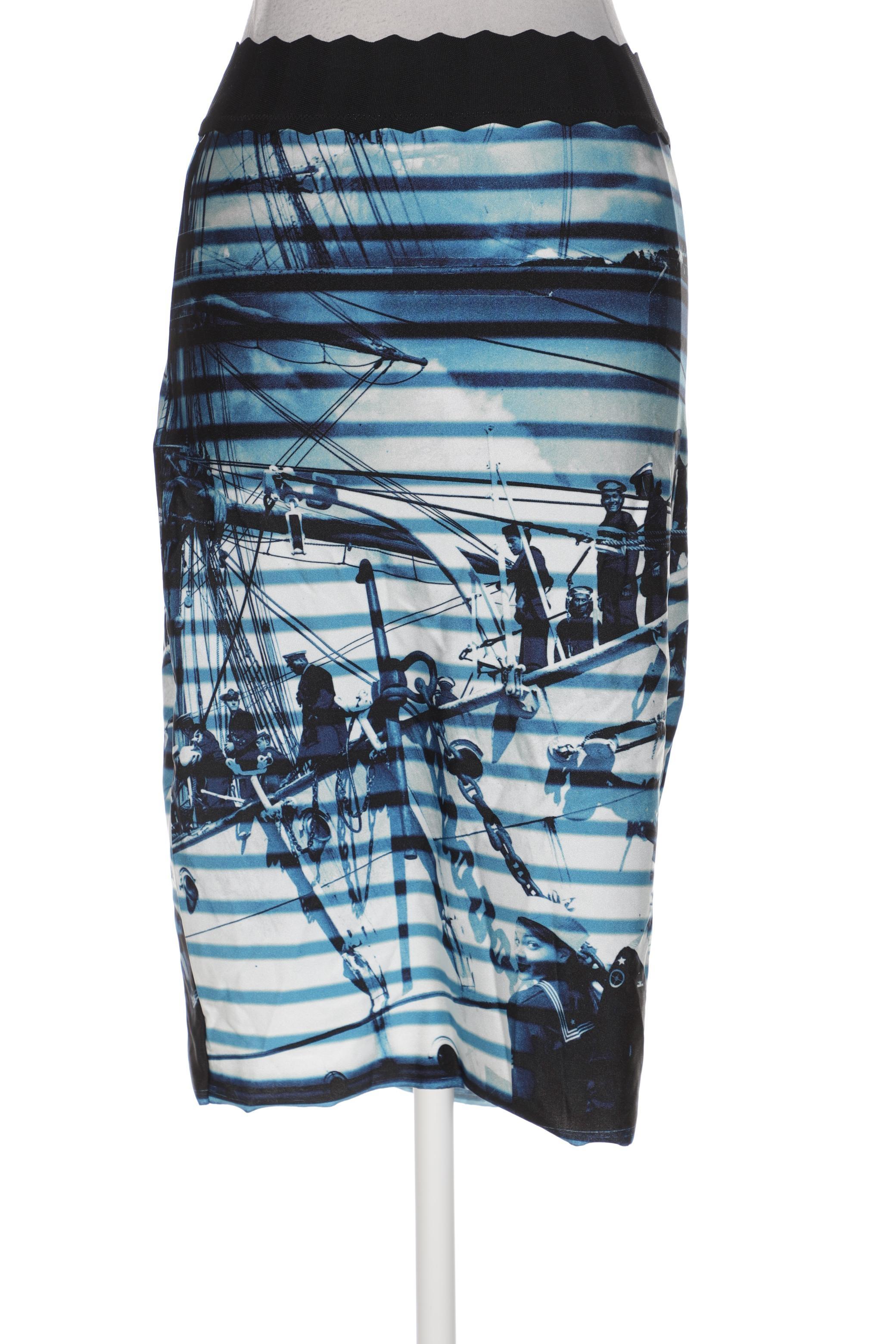 

Jean Paul Gaultier Damen Rock, blau, Gr. 38