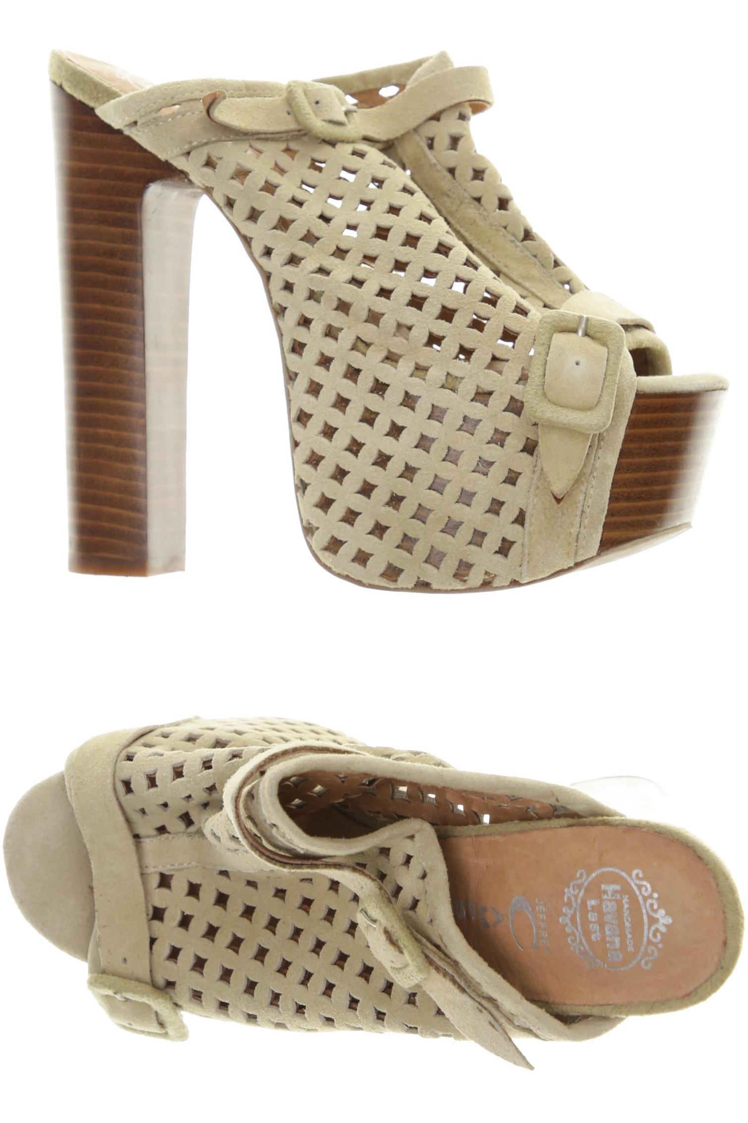 

Jeffrey Campbell Damen Sandale, beige, Gr. 38