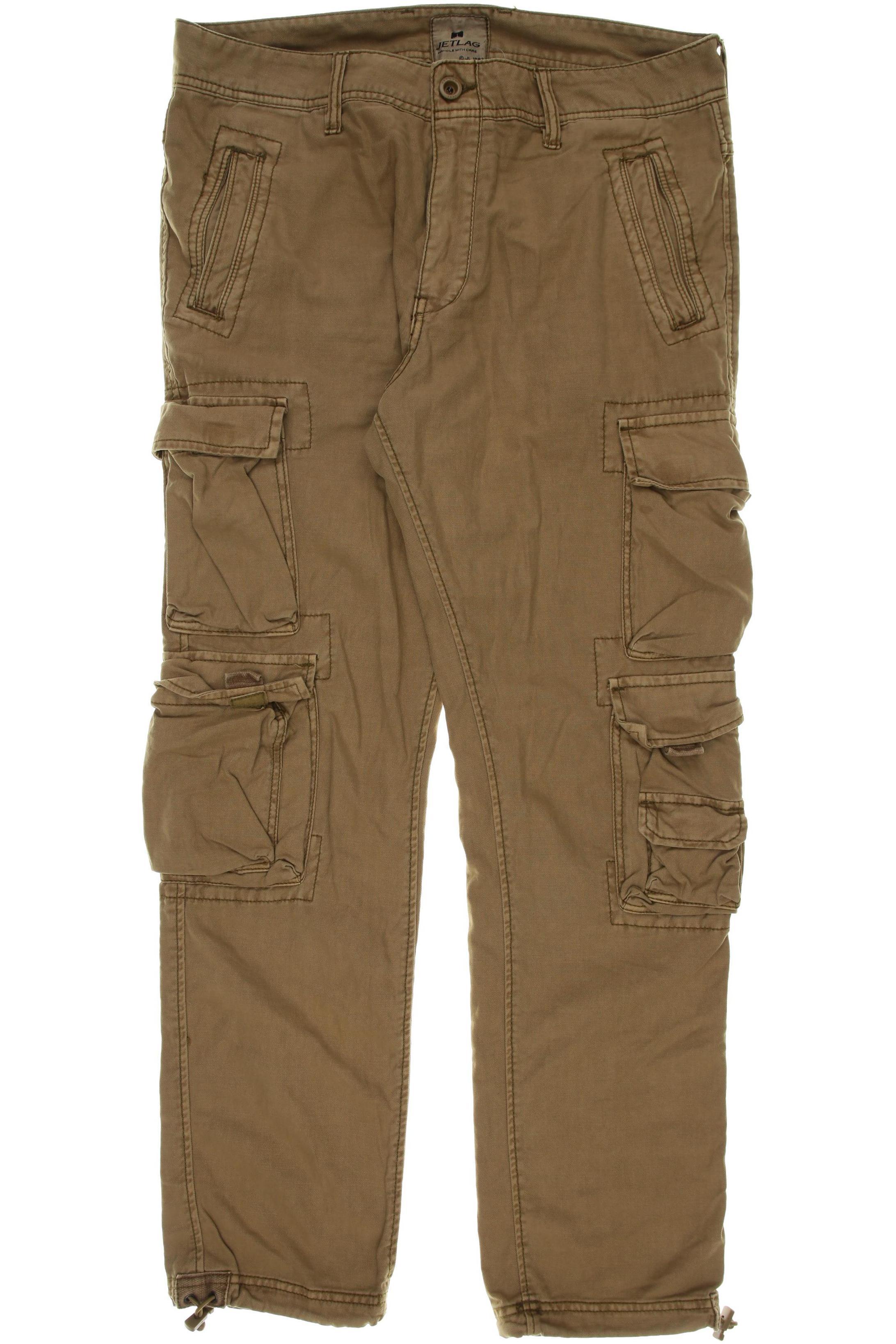 Thumbnail - Jet Lag Herren Stoffhose, braun, Gr. 34