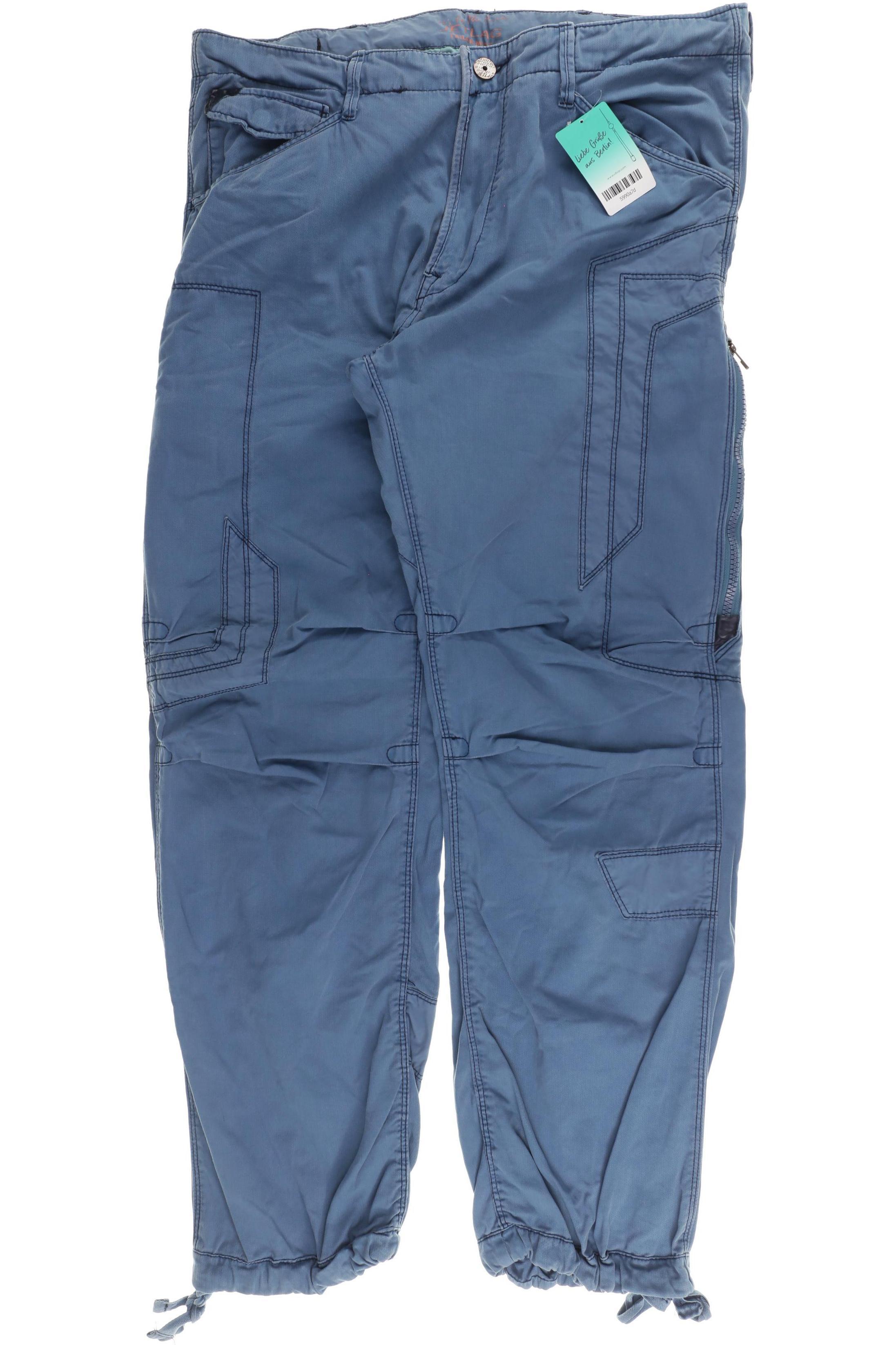 Thumbnail - Jet Lag Herren Stoffhose, blau, Gr. 36