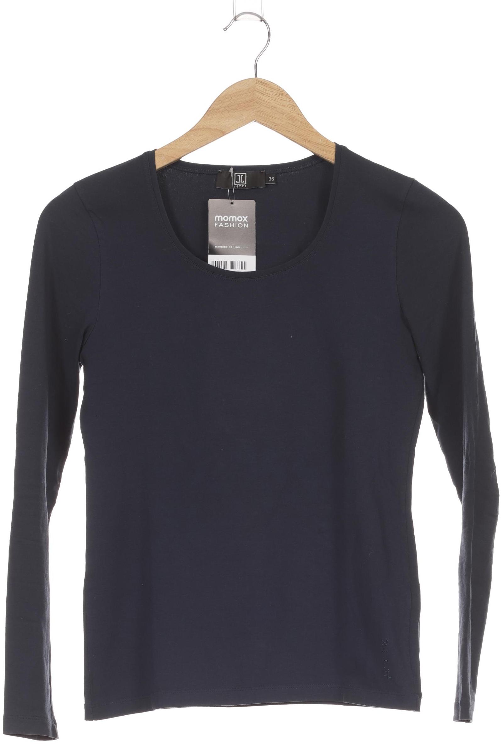 

Jette Jette Joop Damen Langarmshirt, blau, Gr. 36