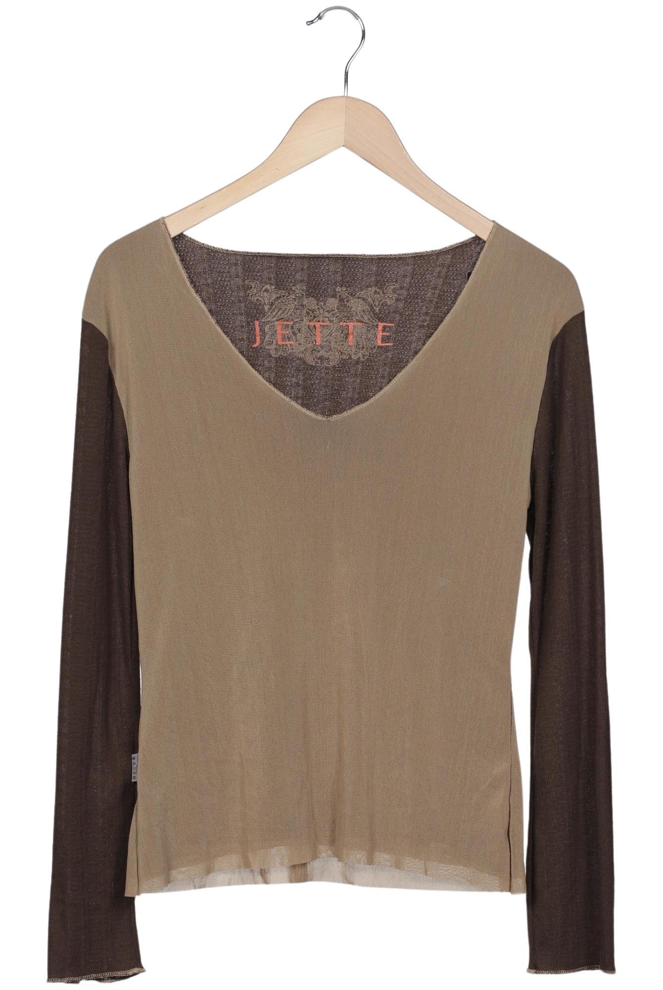 

Jette Jette Joop Damen Langarmshirt, braun, Gr. 36
