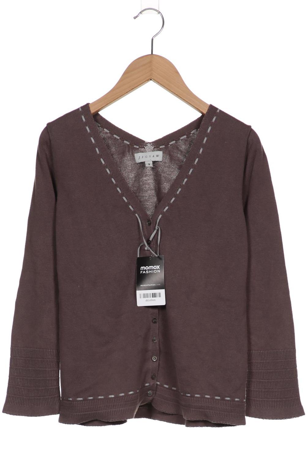 

Jigsaw Damen Strickjacke, braun, Gr. 36