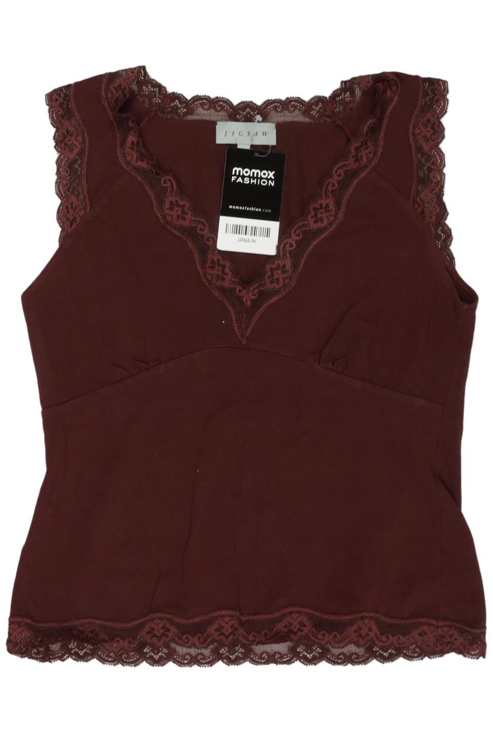 

Jigsaw Damen Top, bordeaux, Gr. 36