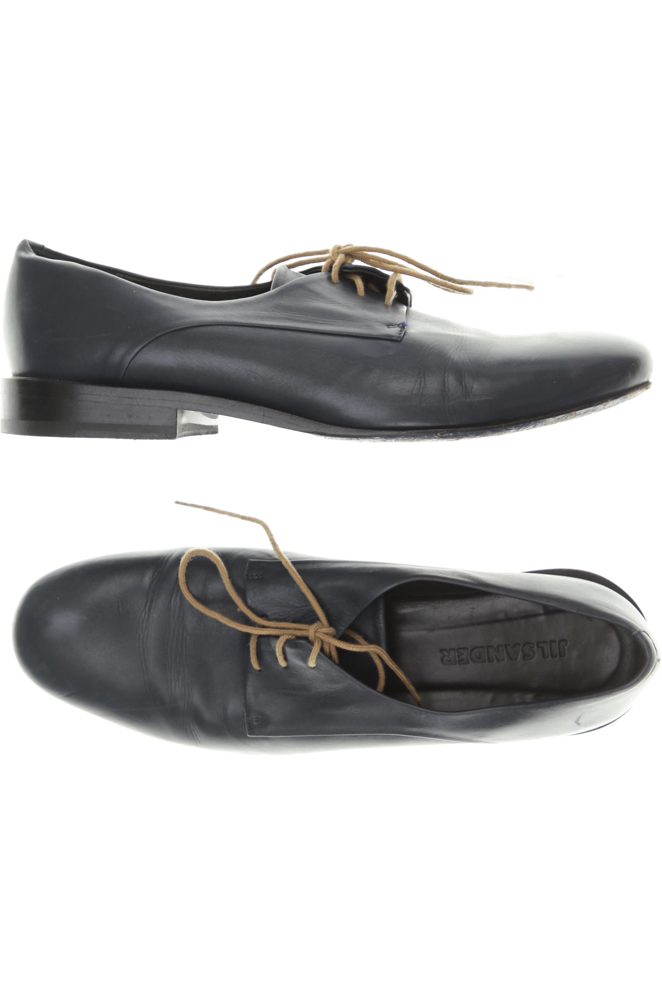 

Jil Sander Damen Halbschuh, blau, Gr. 40.5