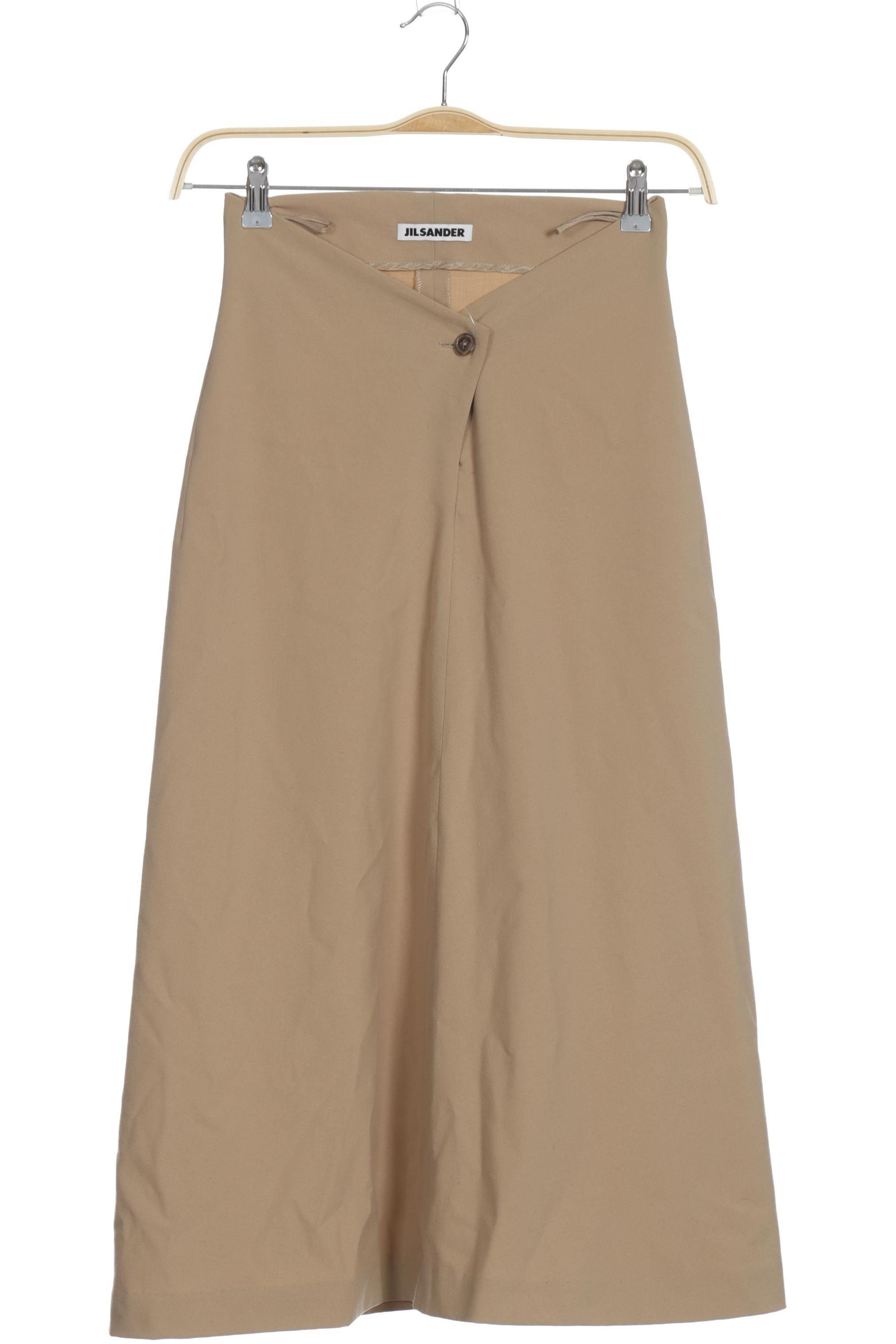 

Jil Sander Damen Rock, beige, Gr. 38