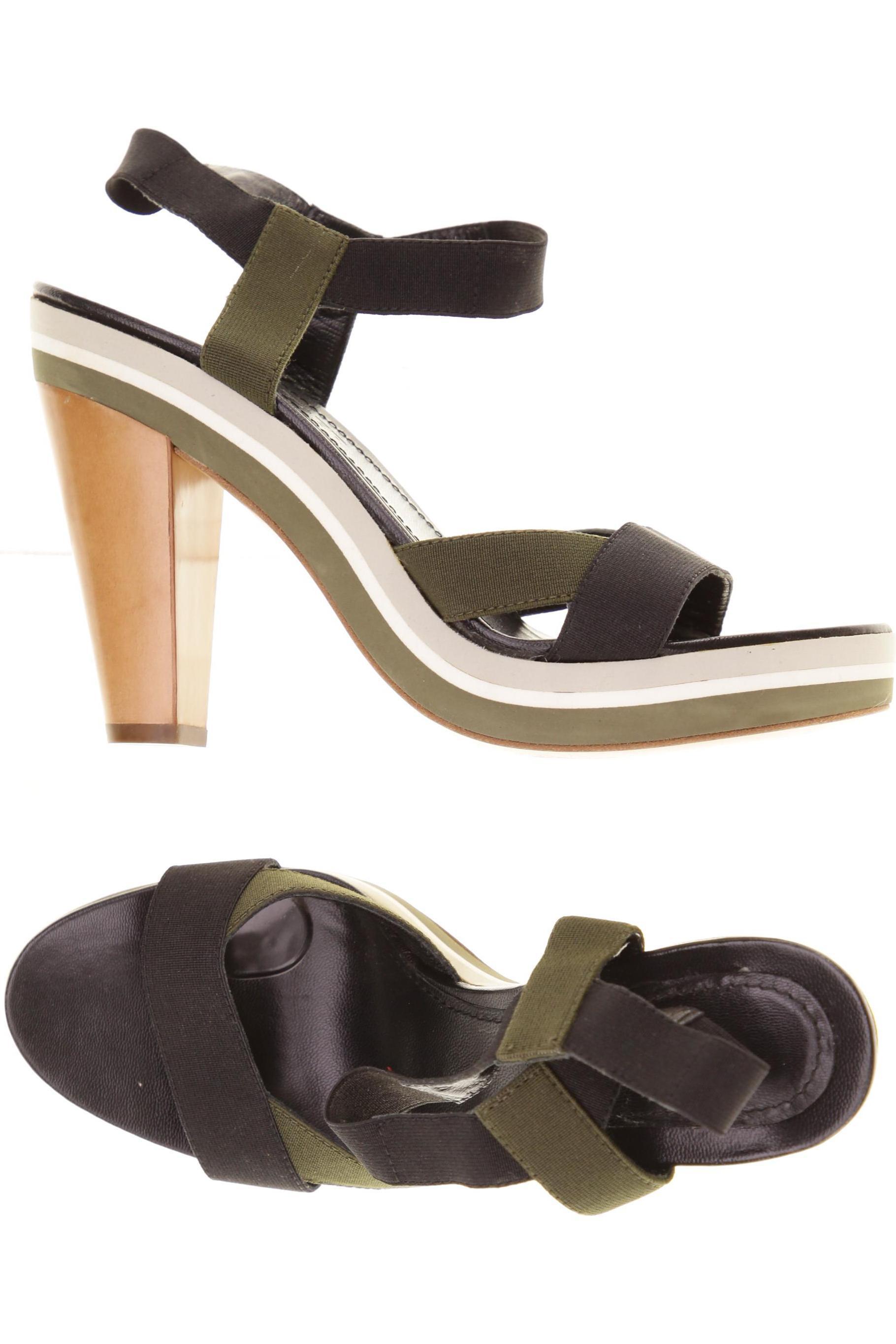 

Jil Sander Damen Sandale, schwarz, Gr. 37.5