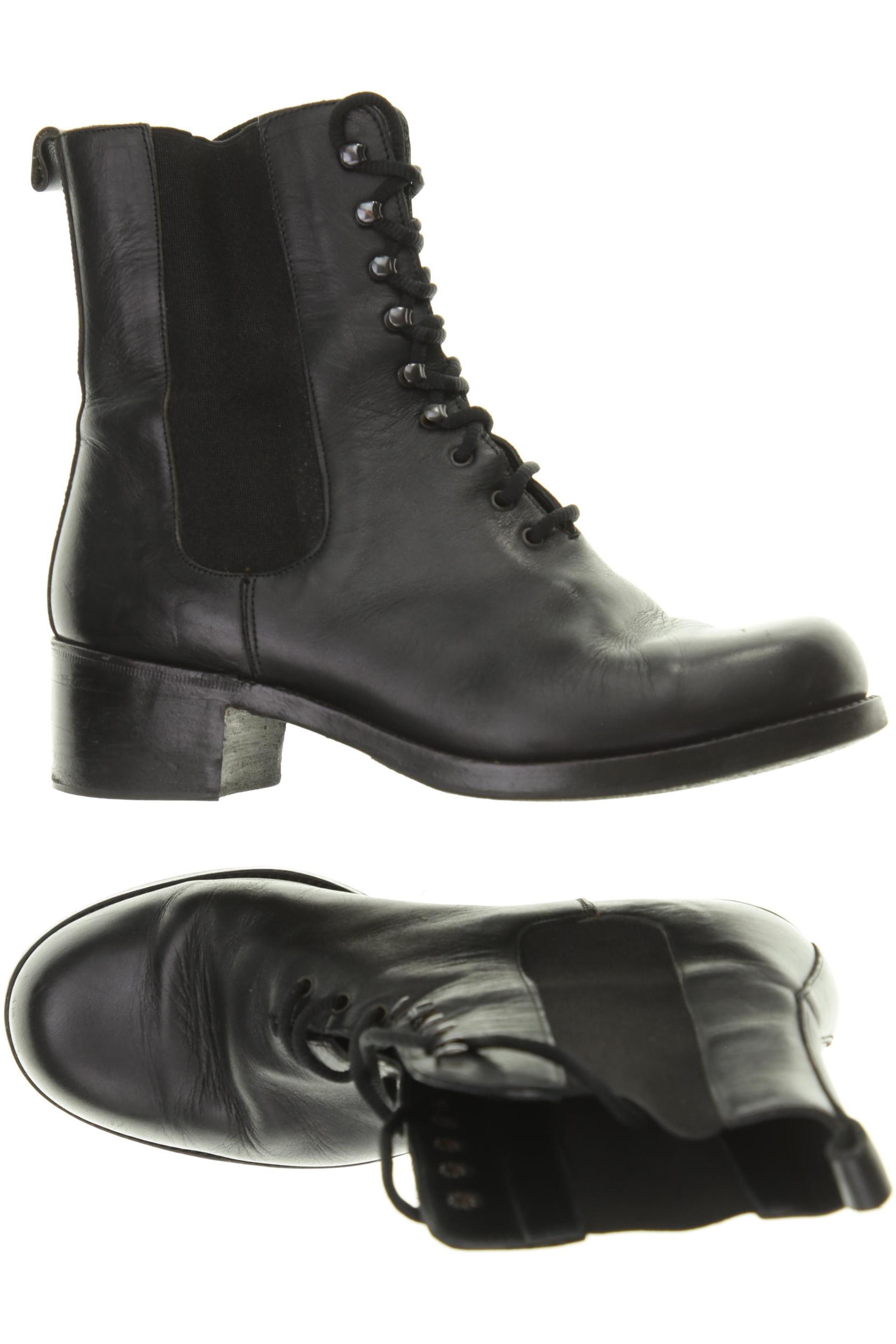 

Jil Sander Damen Stiefelette, schwarz, Gr. 38.5