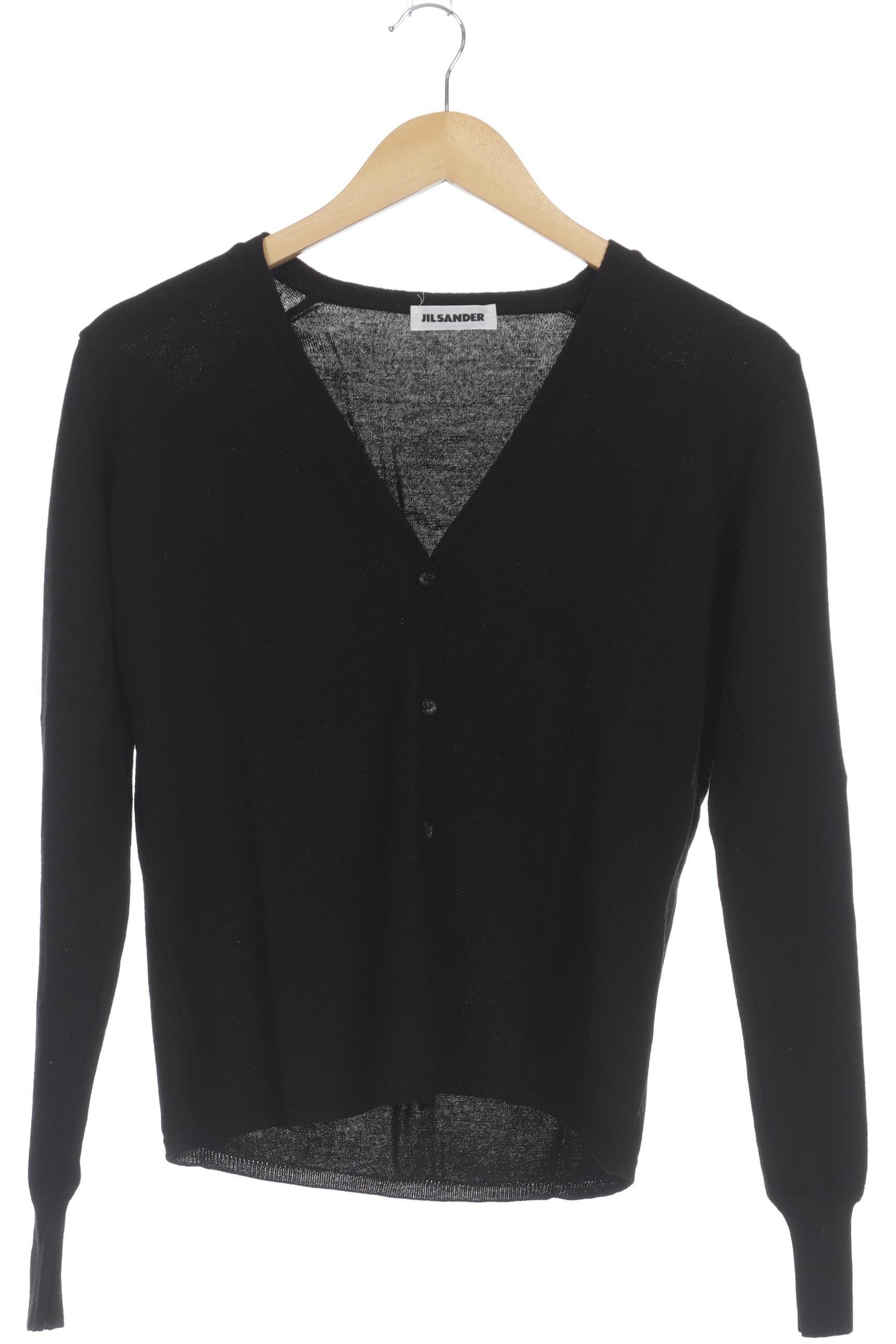 

Jil Sander Damen Strickjacke, schwarz, Gr.